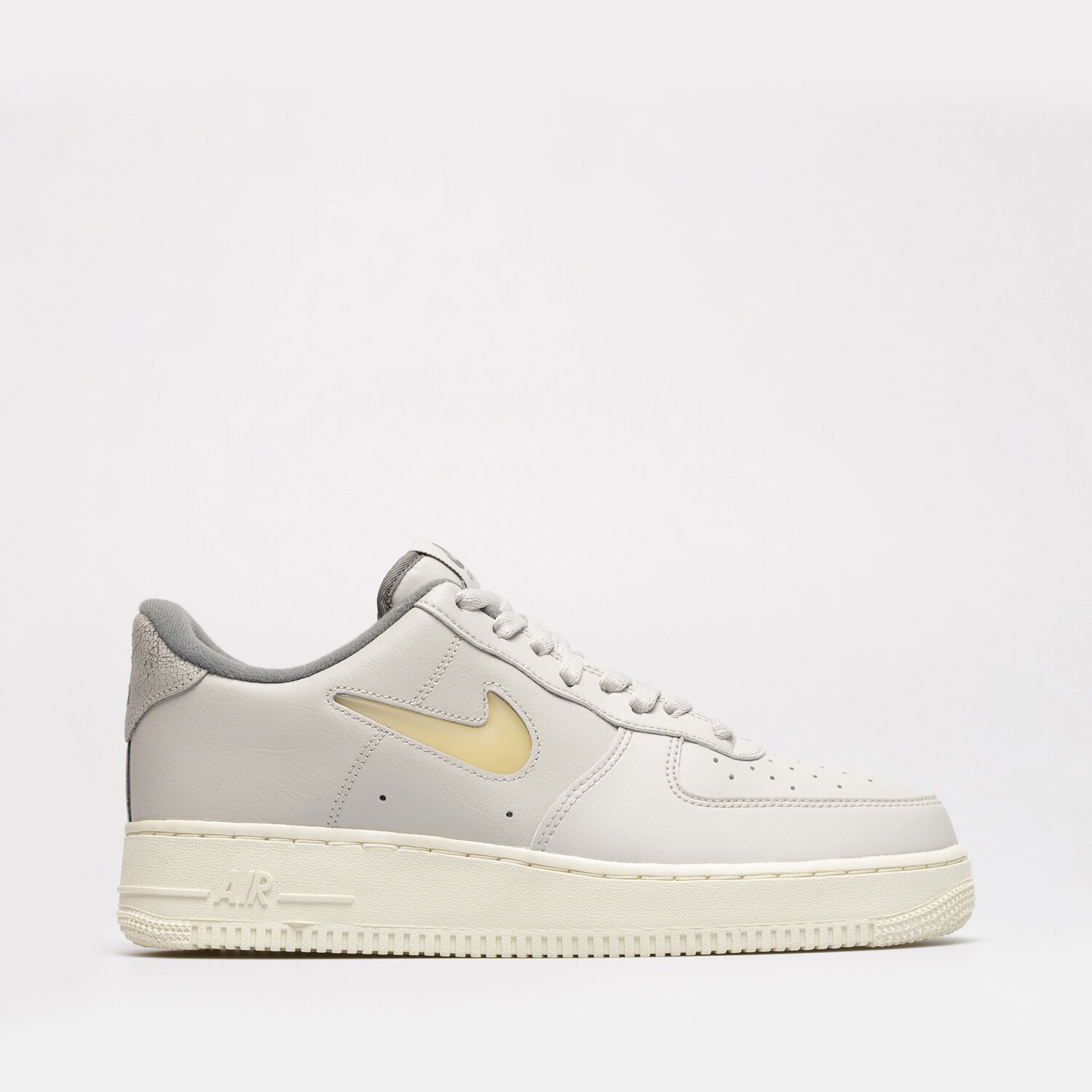 Buty sneakersy męskie NIKE AIR FORCE 1 '07 LX DC8894-001 SZARY