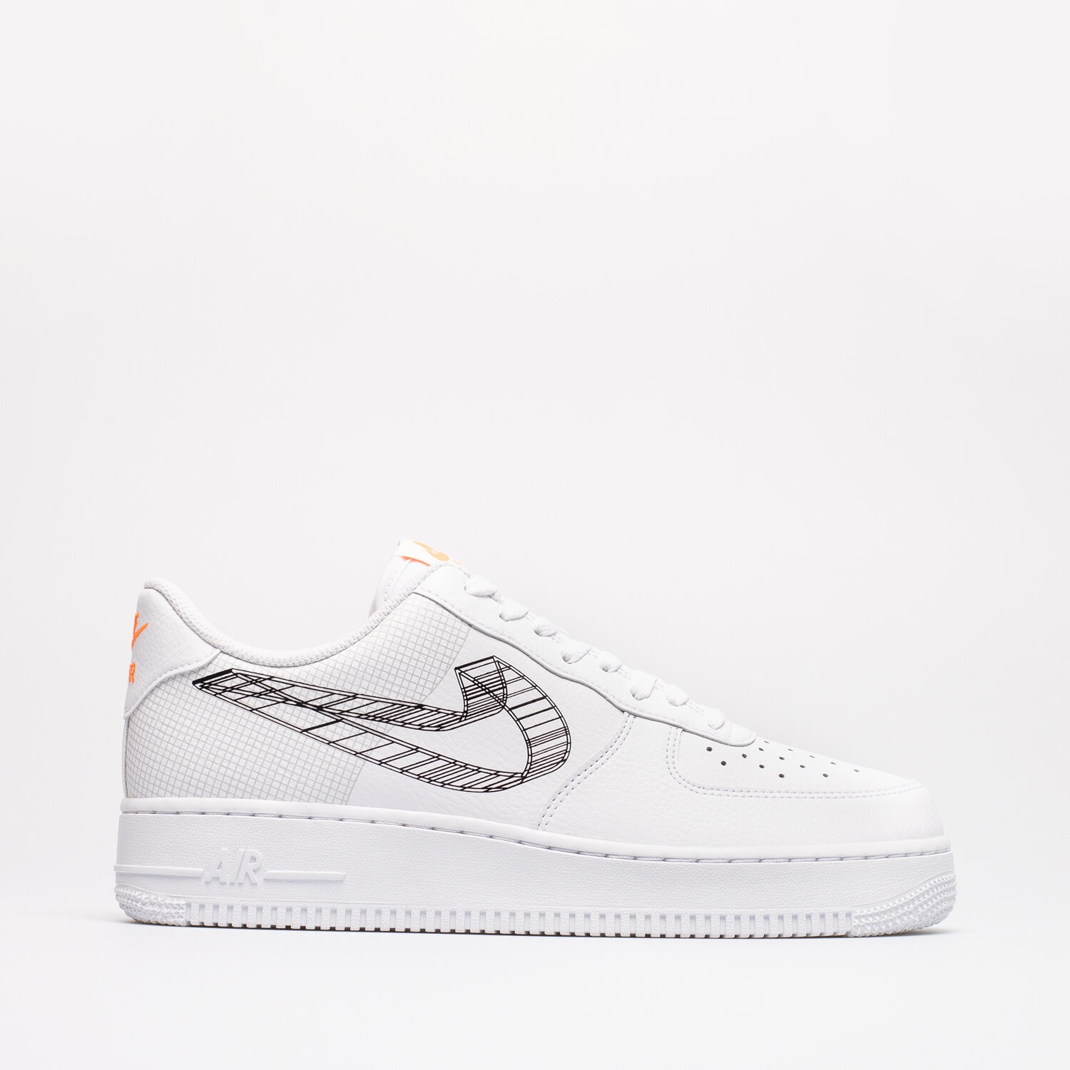 Buty sneakersy męskie NIKE AIR FORCE 1 '07 DR0149-100 BIAŁY