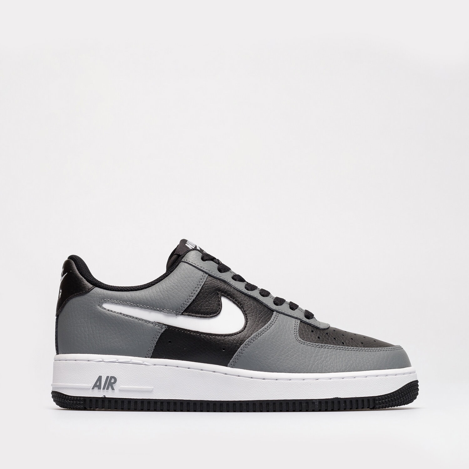Buty sneakersy męskie NIKE AIR FORCE 1 DV3501-001 SZARY