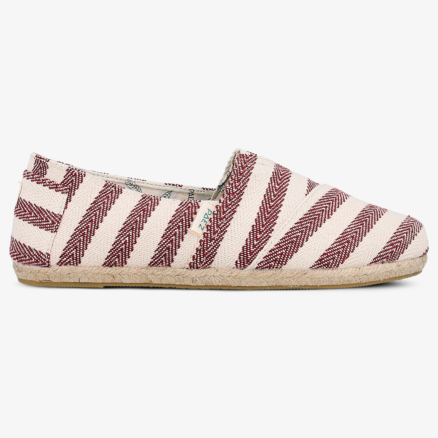 Buty męskie Casual PAEZ ORIGINAL RAW WIDE STRIPES 1730201H26503 BORDOWY