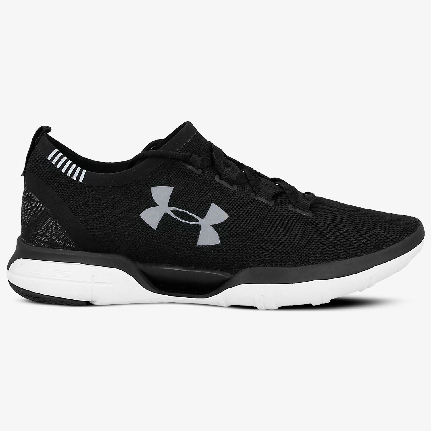 Buty sneakersy damskie UNDER ARMOUR W CHARGED COOLSWI TCH RUN 1285485001 CZARNY