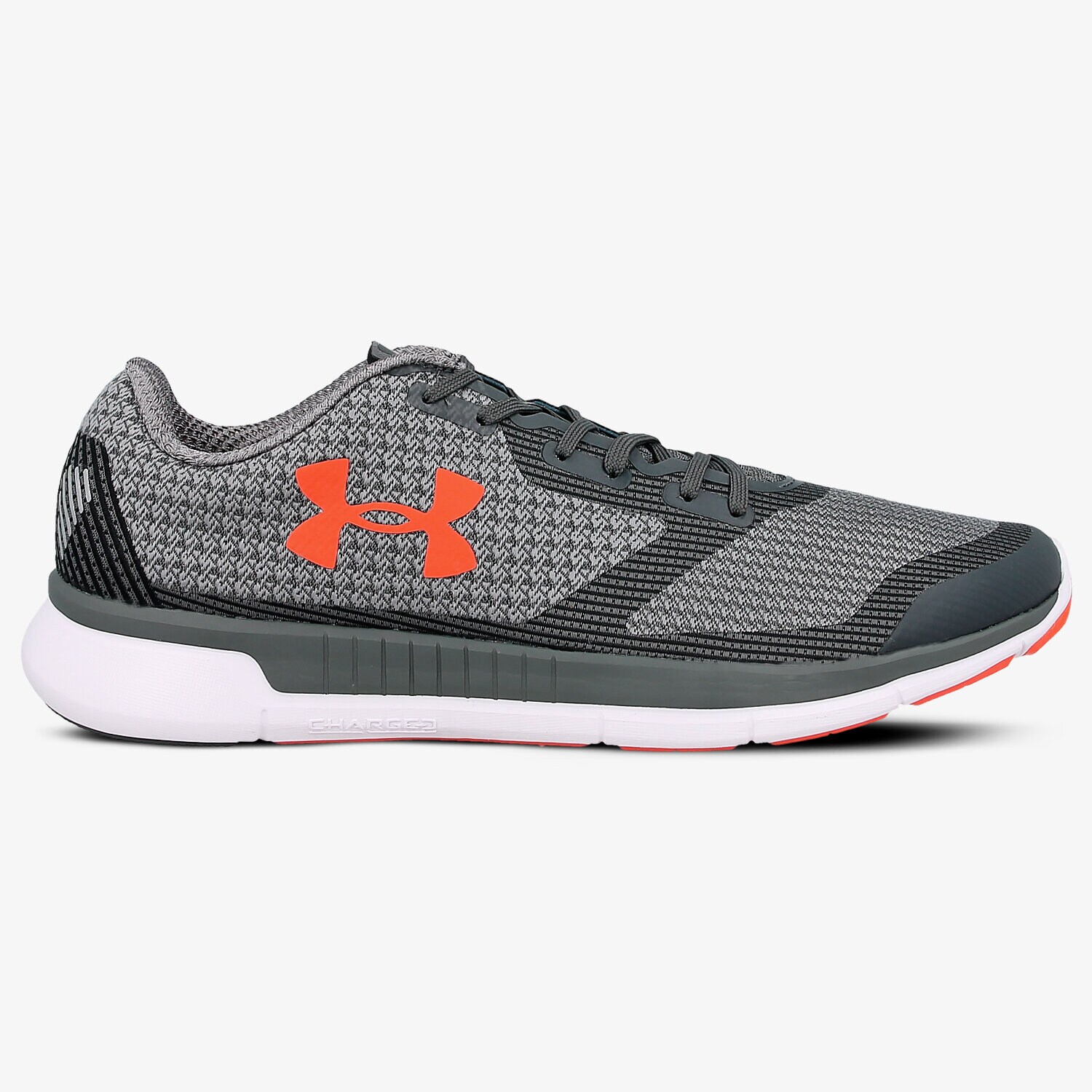 Buty sneakersy męskie UNDER ARMOUR CHARGED LIGHTNING 1285681076 SZARY