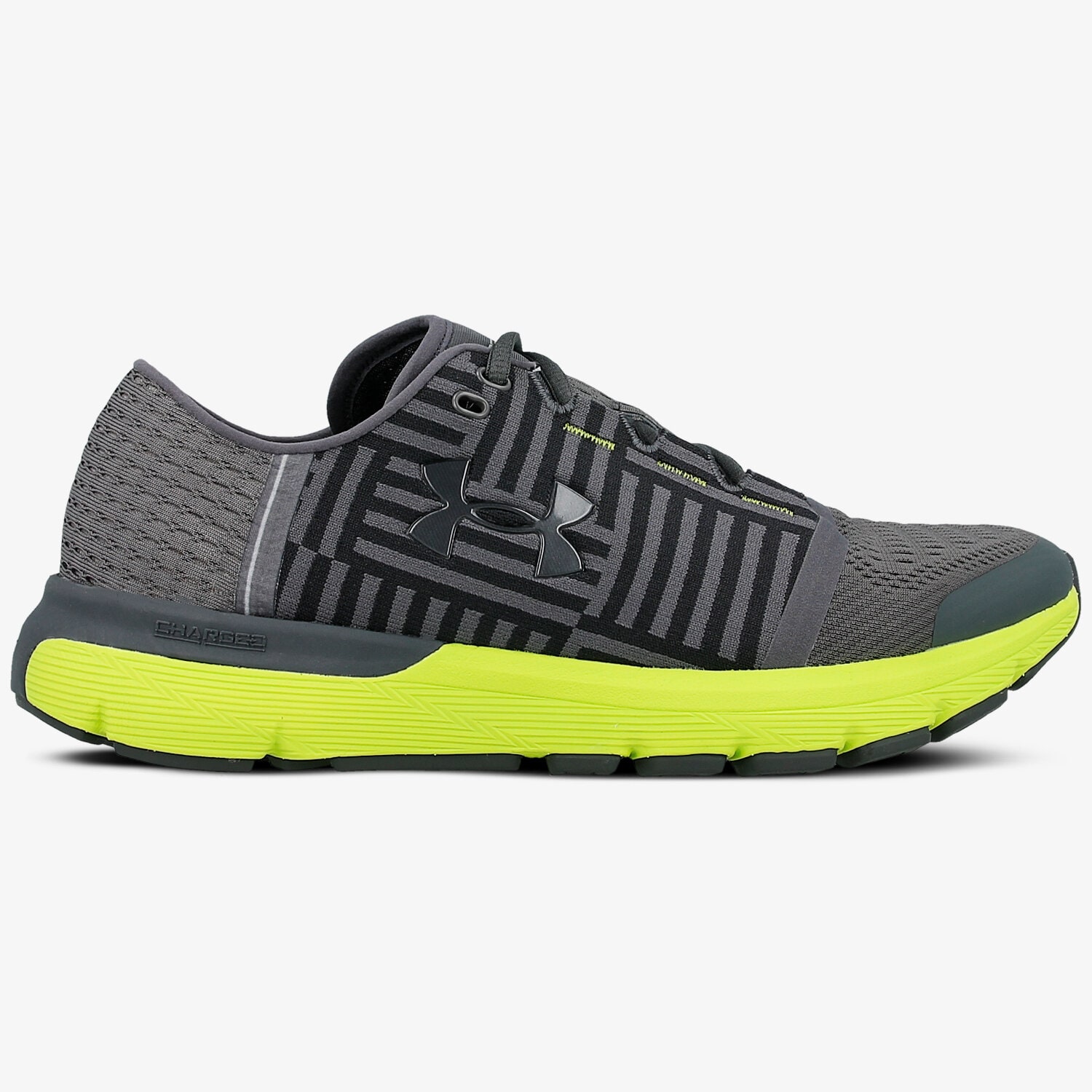 Buty sneakersy męskie UNDER ARMOUR SPEEDFORM GEMINI 3 1285652076 SZARY