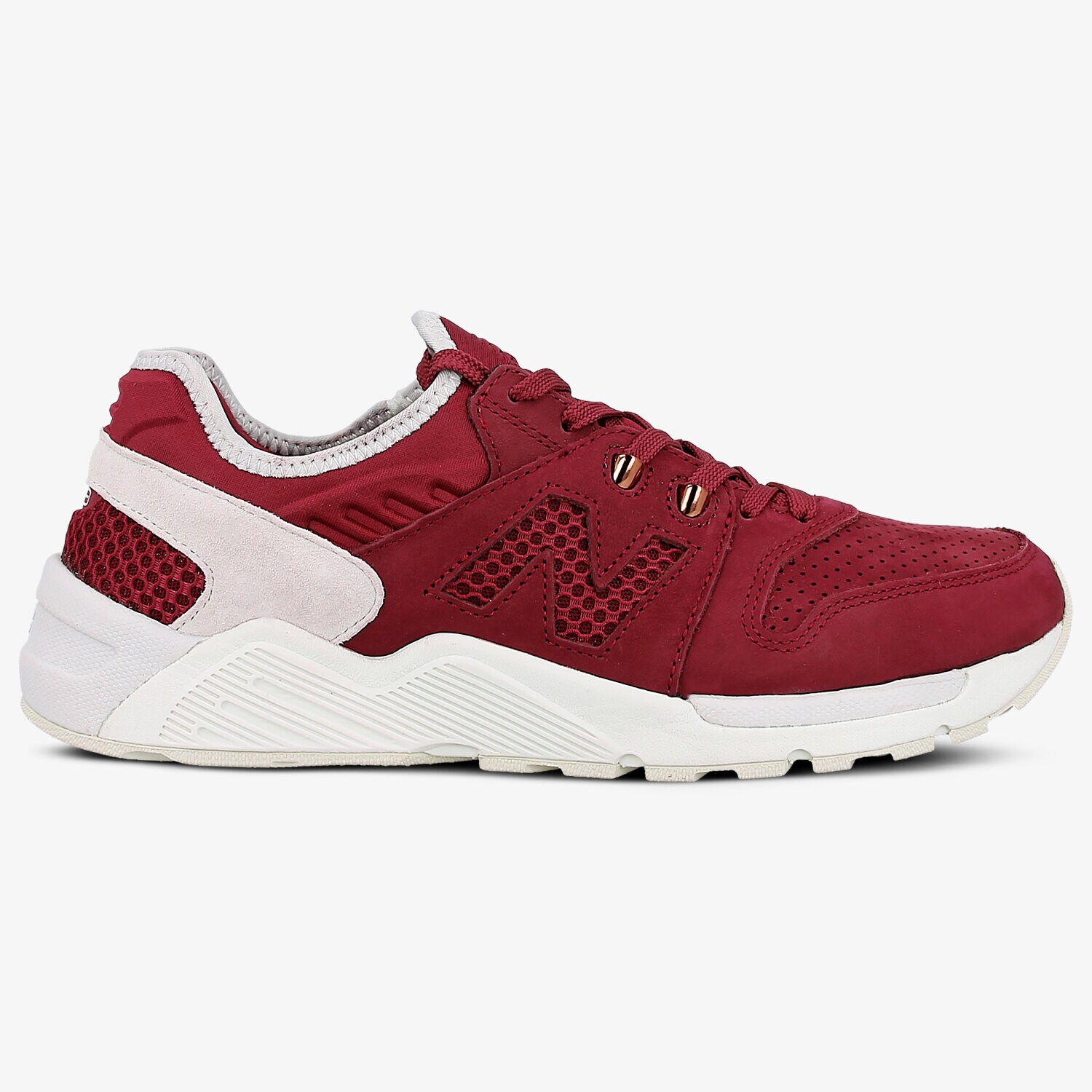 Buty sneakersy męskie NEW BALANCE ML009SCB ML009SCB BORDOWY