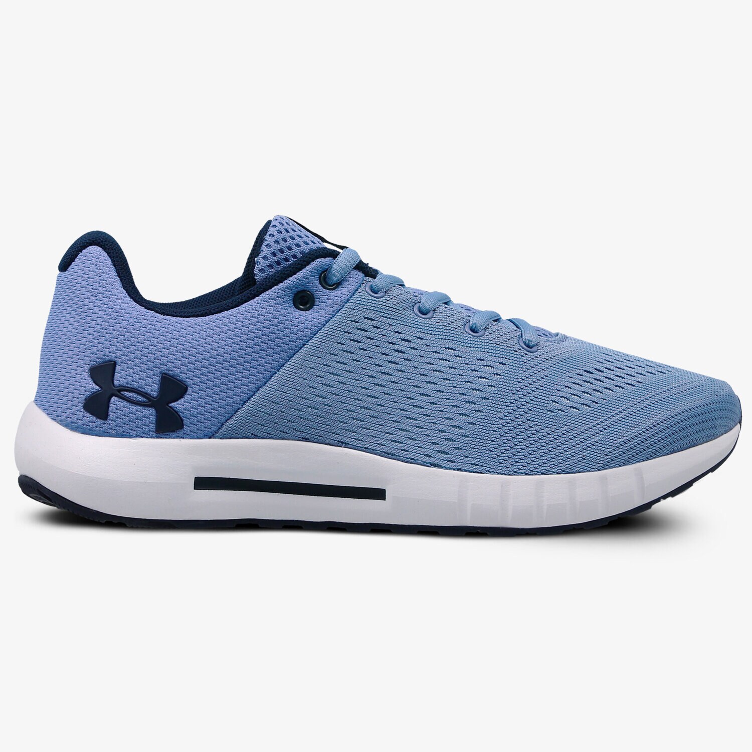 Buty sneakersy damskie UNDER ARMOUR UA W MICRO G PURSUIT 3000101400 NIEBIESKI