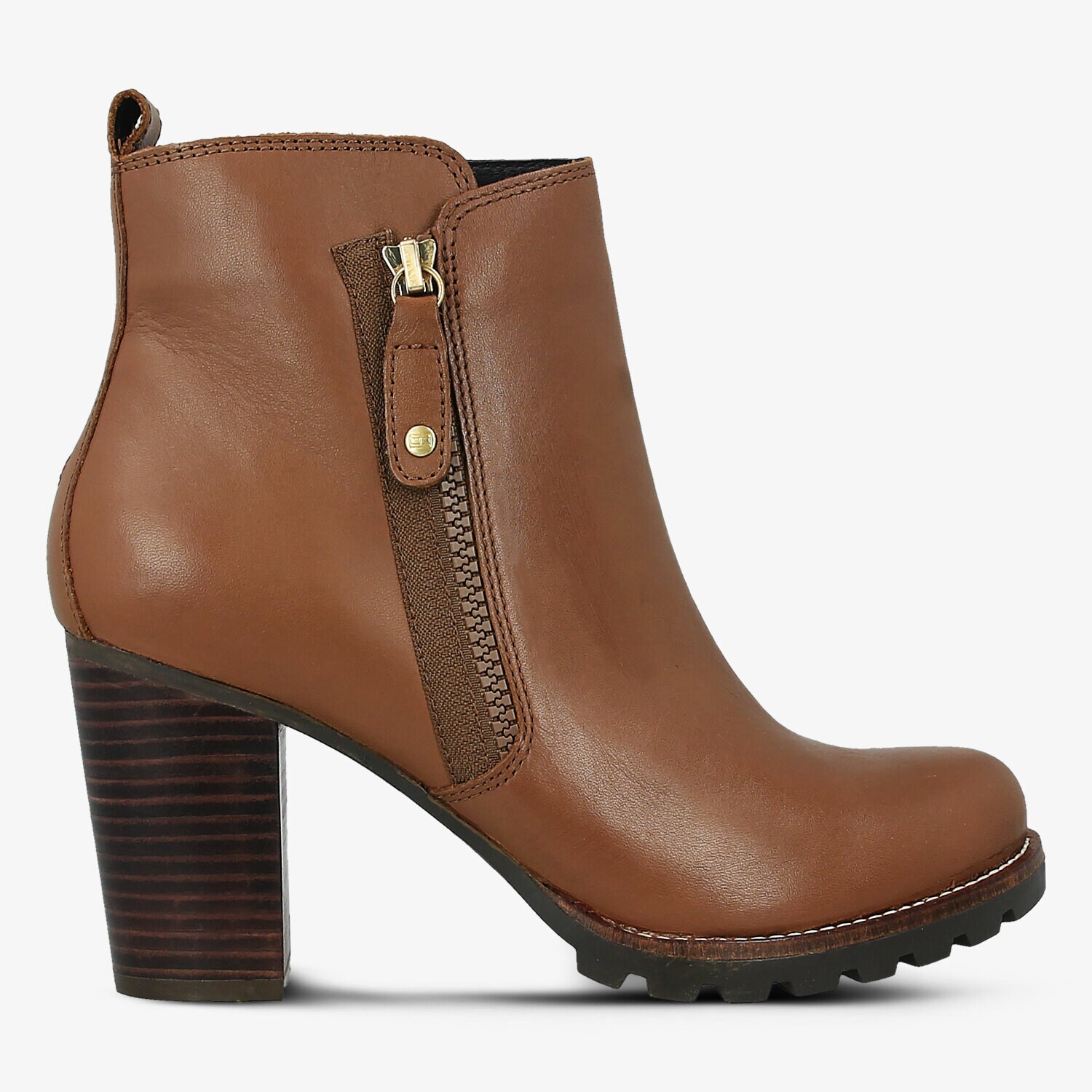 Buty casual damskie TOMMY HILFIGER ISABELLA 16A FW0FW01845906 BRĄZOWY