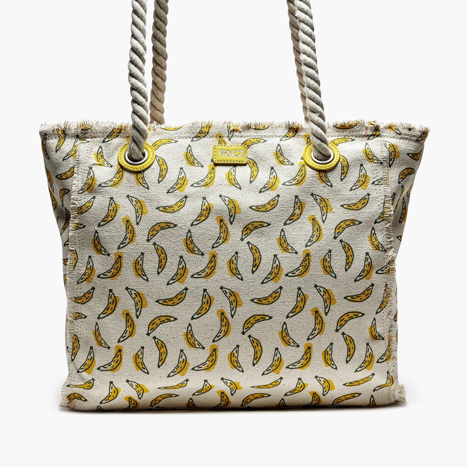 Torba sportowa damska na ramię PAEZ TORBA BEACH TOTE BAG STRIPES - YELLOW 1833150S82600000 MULTICOLOR
