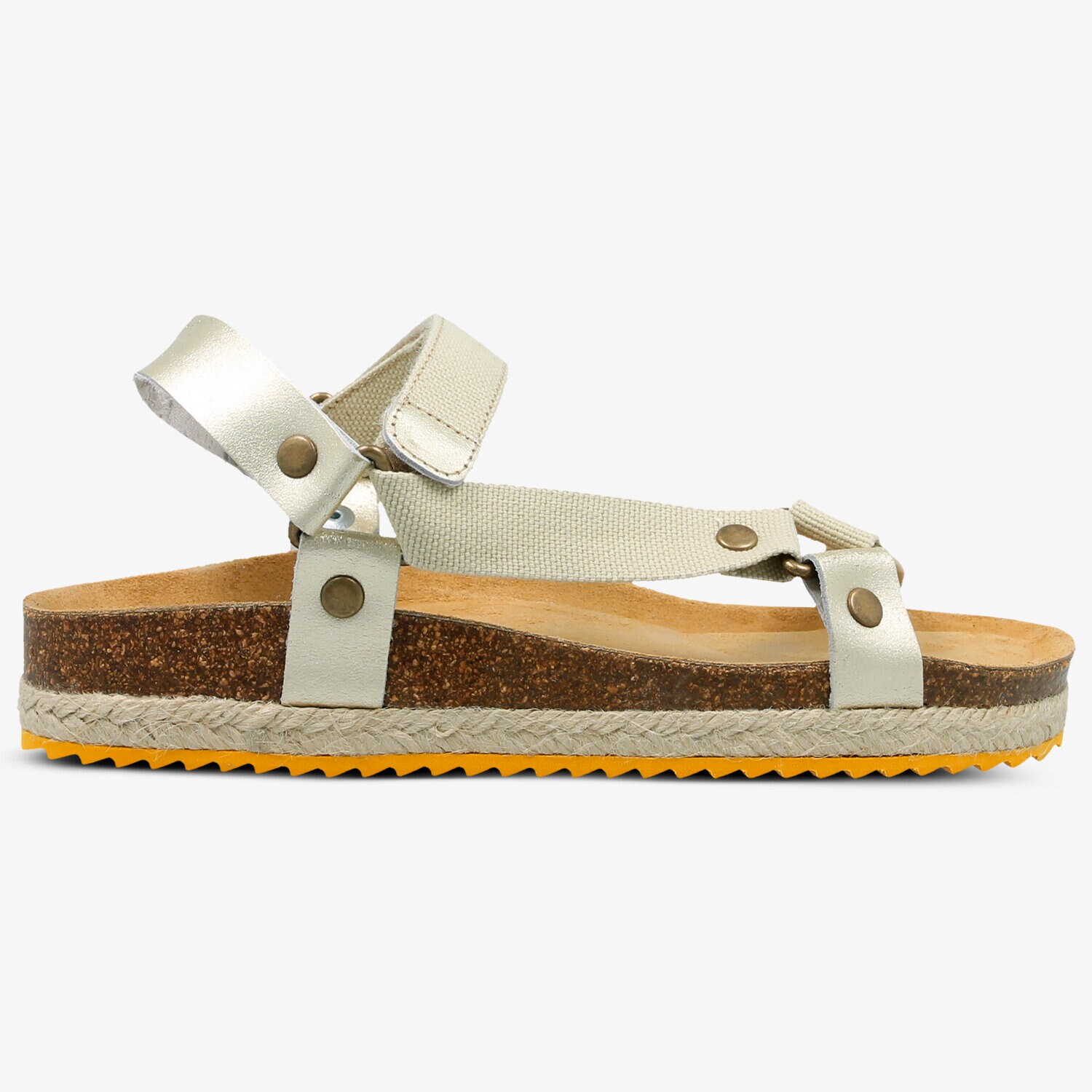 Klapki damskie PAEZ BIO TRECKING VAQUETA GOLD 1832756S82-212 BEŻOWY