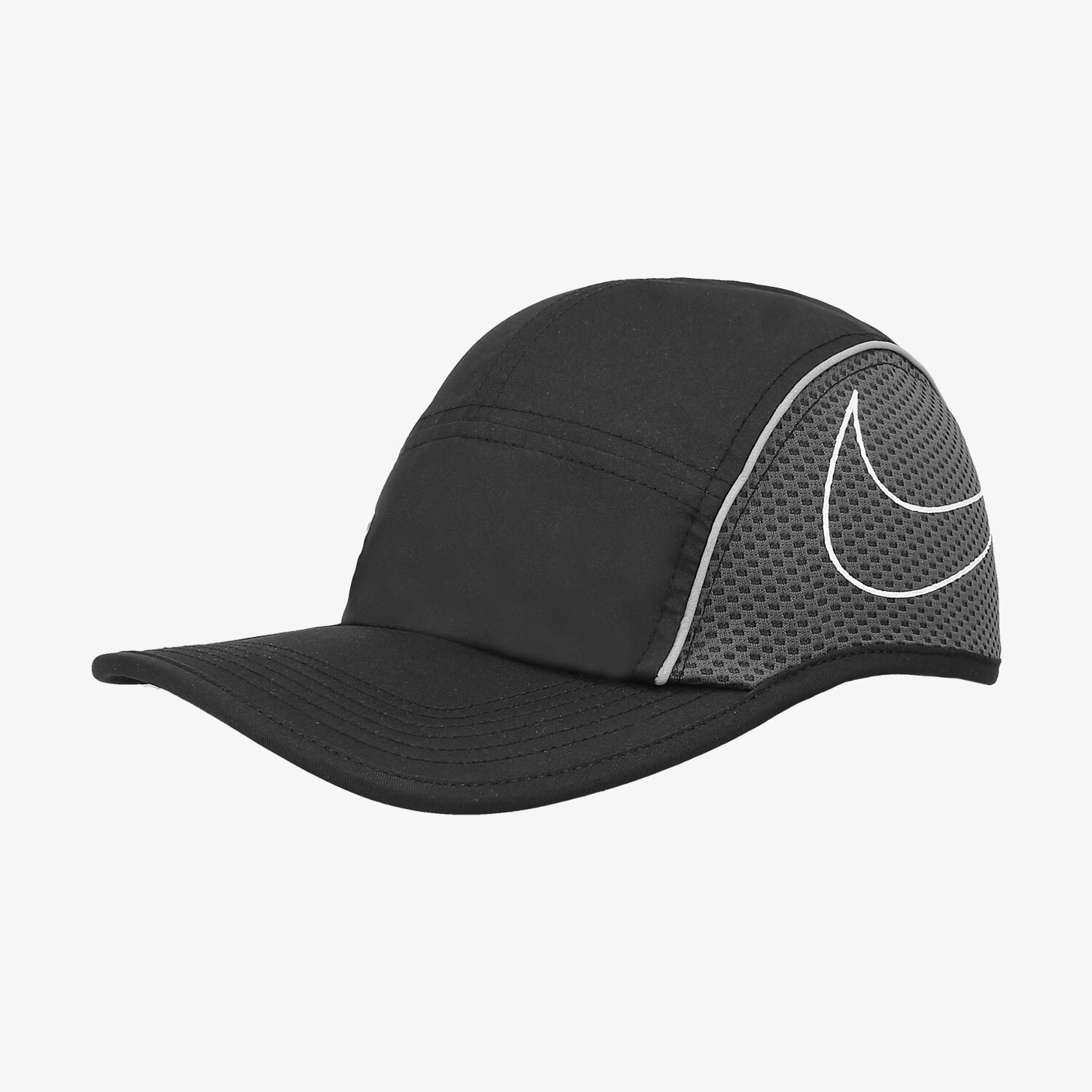 Czapka z daszkiem damska NIKE CZAPKA W NK AROBILL CAP RUN AW84 848376-010 CZARNY