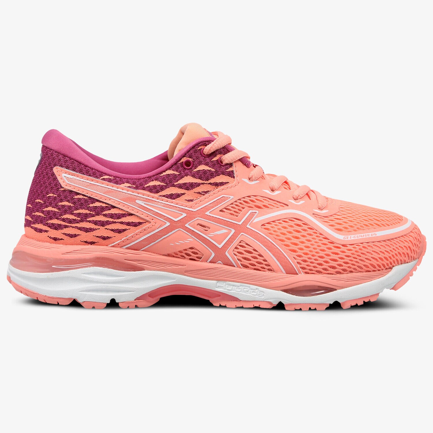 Buty sneakersy damskie ASICS GEL-CUMULUS 19 T7B8N0606 POMARAŃCZOWY