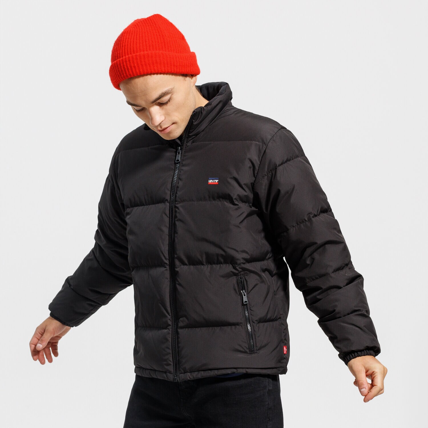 Kurtka zimowa męska LEVI'S KURTKA ZIMOWA FILLMORE SHORT JACKET 27732-0000 CZARNY