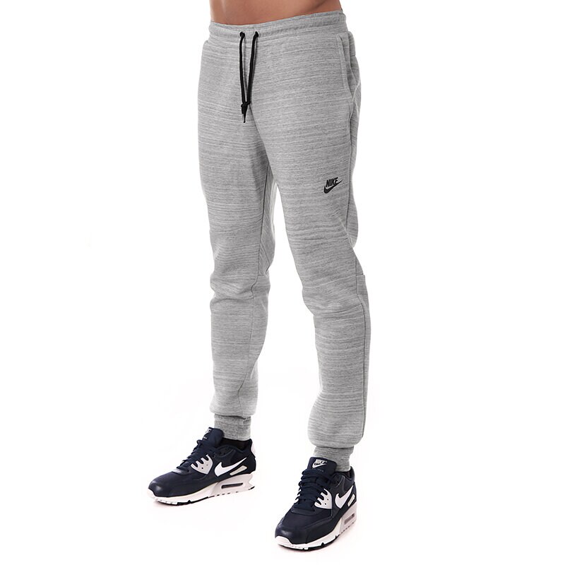 Spodnie sportowe męskie NIKE SPODNIE NIKE TECH PANT- SUPER 1MM 585204063 SZARY