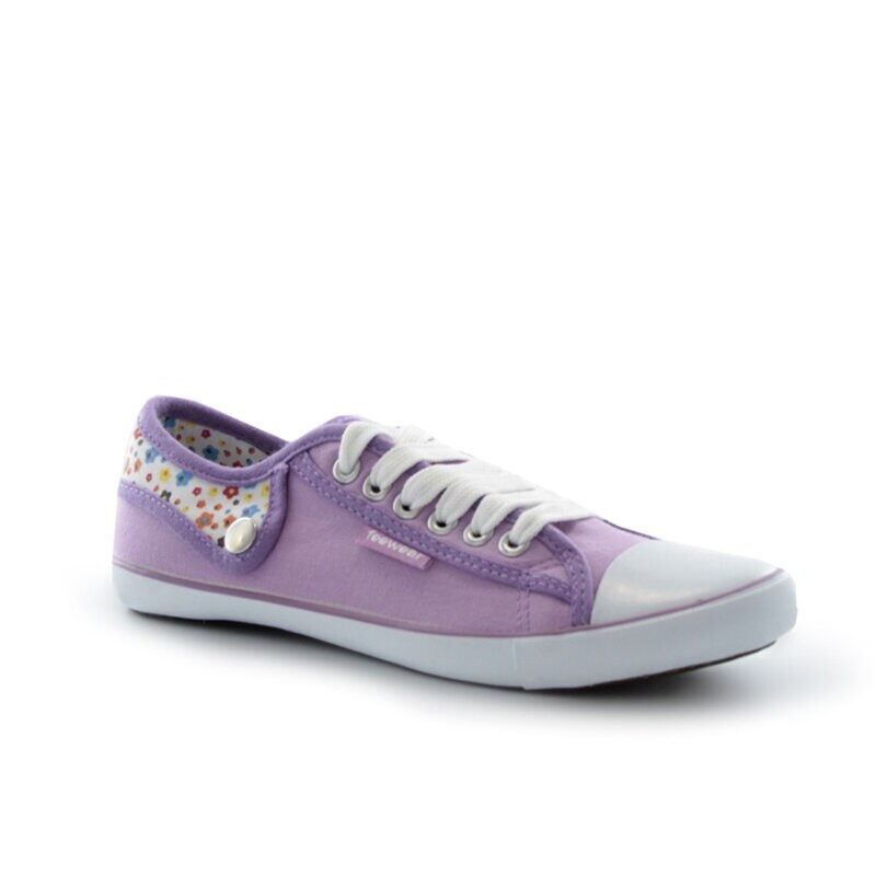 Damskie trampki, tenisówki FEEWEAR FLOWER FWWL212512 FIOLETOWY