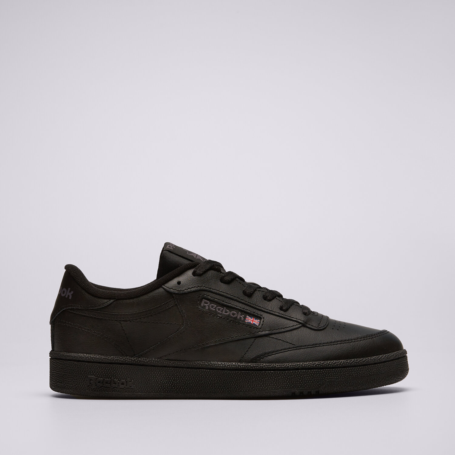 Buty sneakersy męskie REEBOK CLUB C 85 100000153 CZARNY