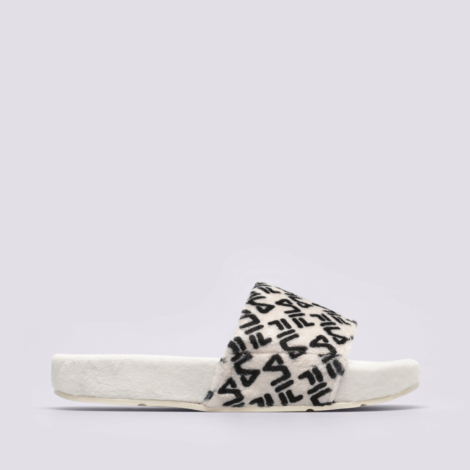 Klapki damskie FILA DRIFTER FLUFF SLIDES 5SM01766120 BEŻOWY