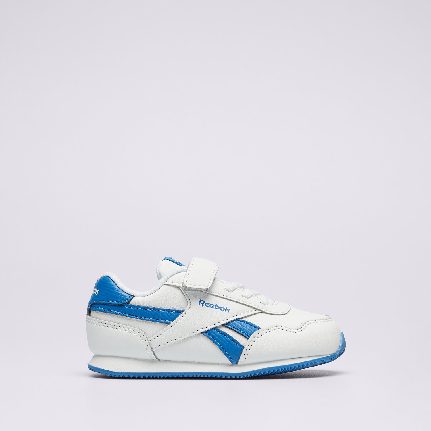 Buty sneakersy dla dzieci REEBOK ROYAL CL JOG 3.0  100075175 BIAŁY