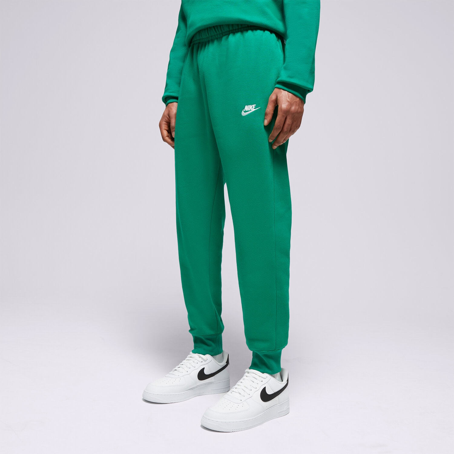 Spodnie sportowe męskie NIKE SPODNIE SPORTSWEAR CLUB FLEECE BV2671-365 ZIELONY
