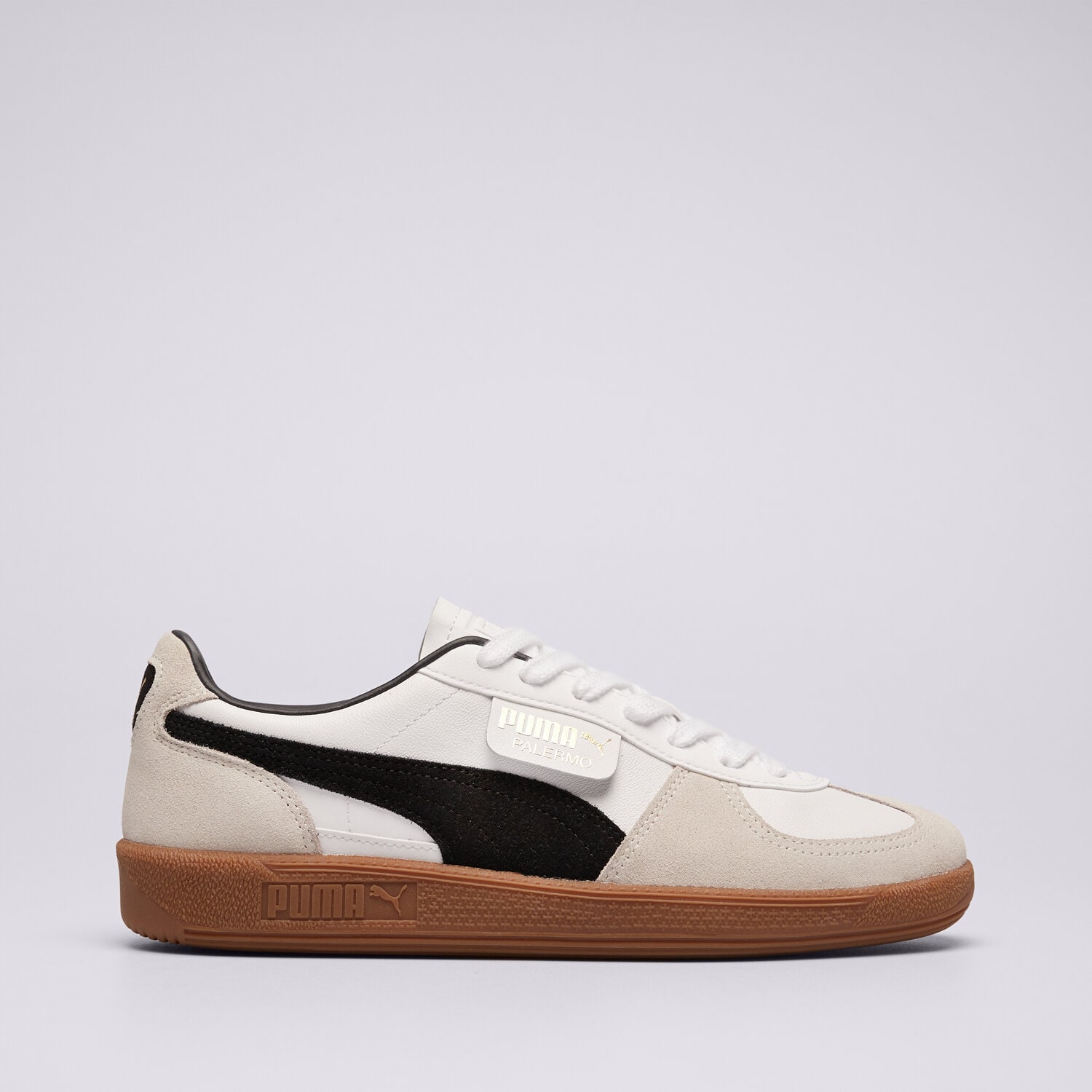 Buty sneakersy męskie PUMA PALERMO 39646401 BIAŁY