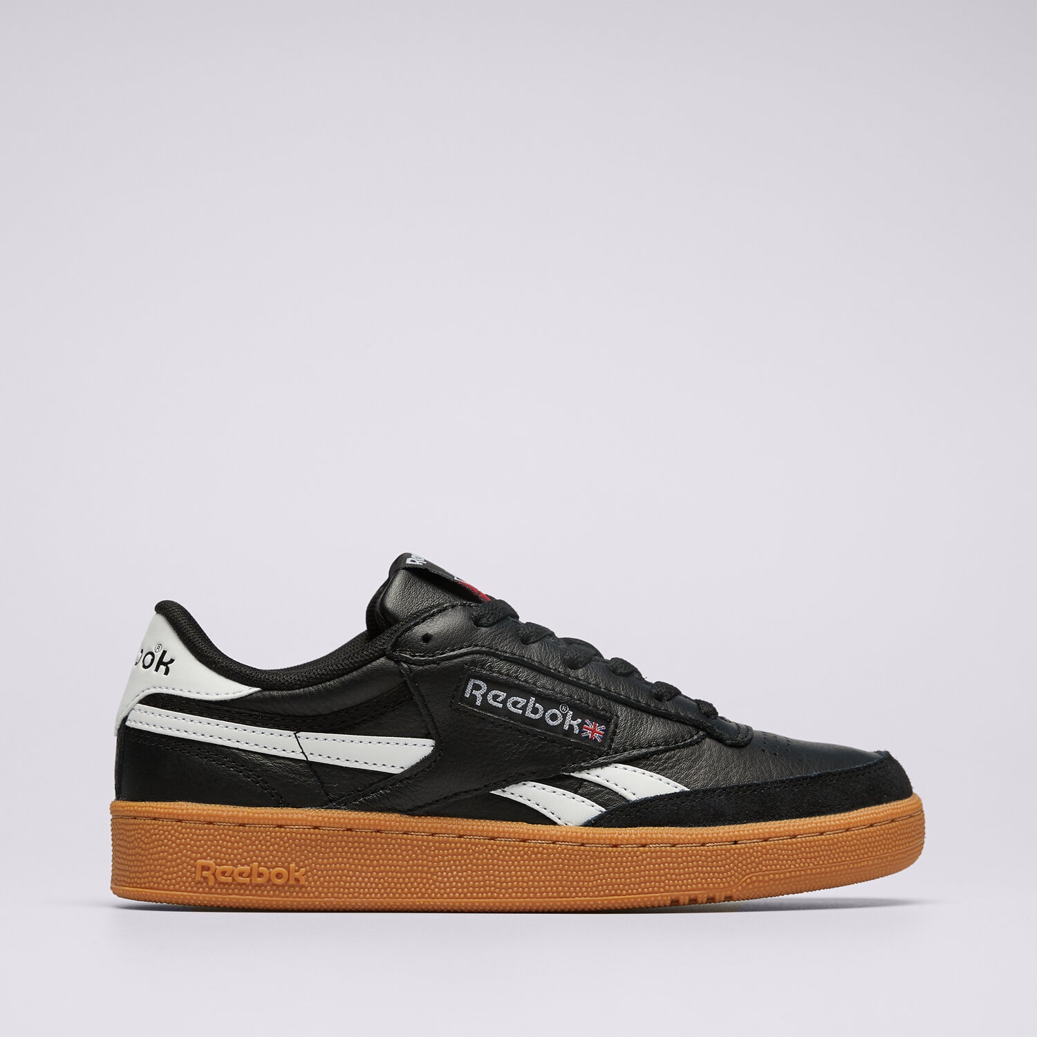 Buty sneakersy damskie REEBOK CLUB C REVENGE VINTAGE 100202317 CZARNY