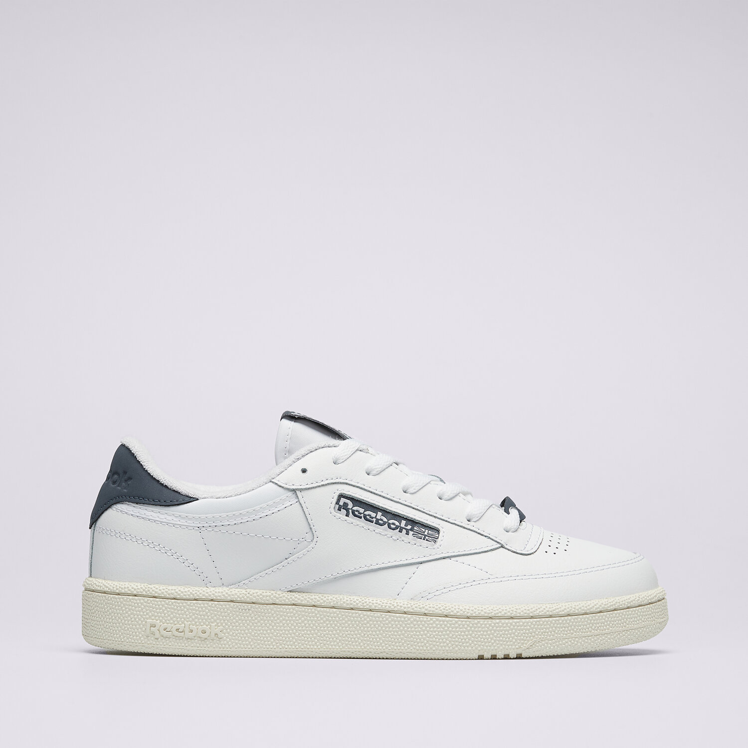 Buty sneakersy męskie REEBOK CLUB C 85 100074163 BIAŁY