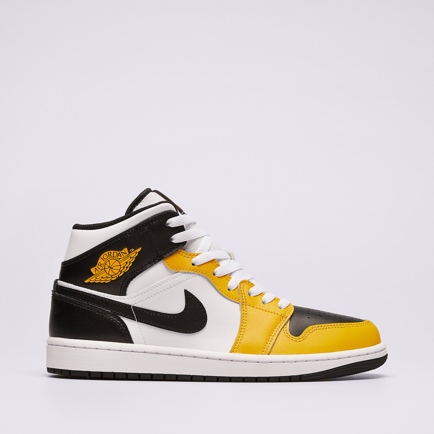 Buty sneakersy męskie AIR JORDAN 1 MID DQ8426-701 BIAŁY