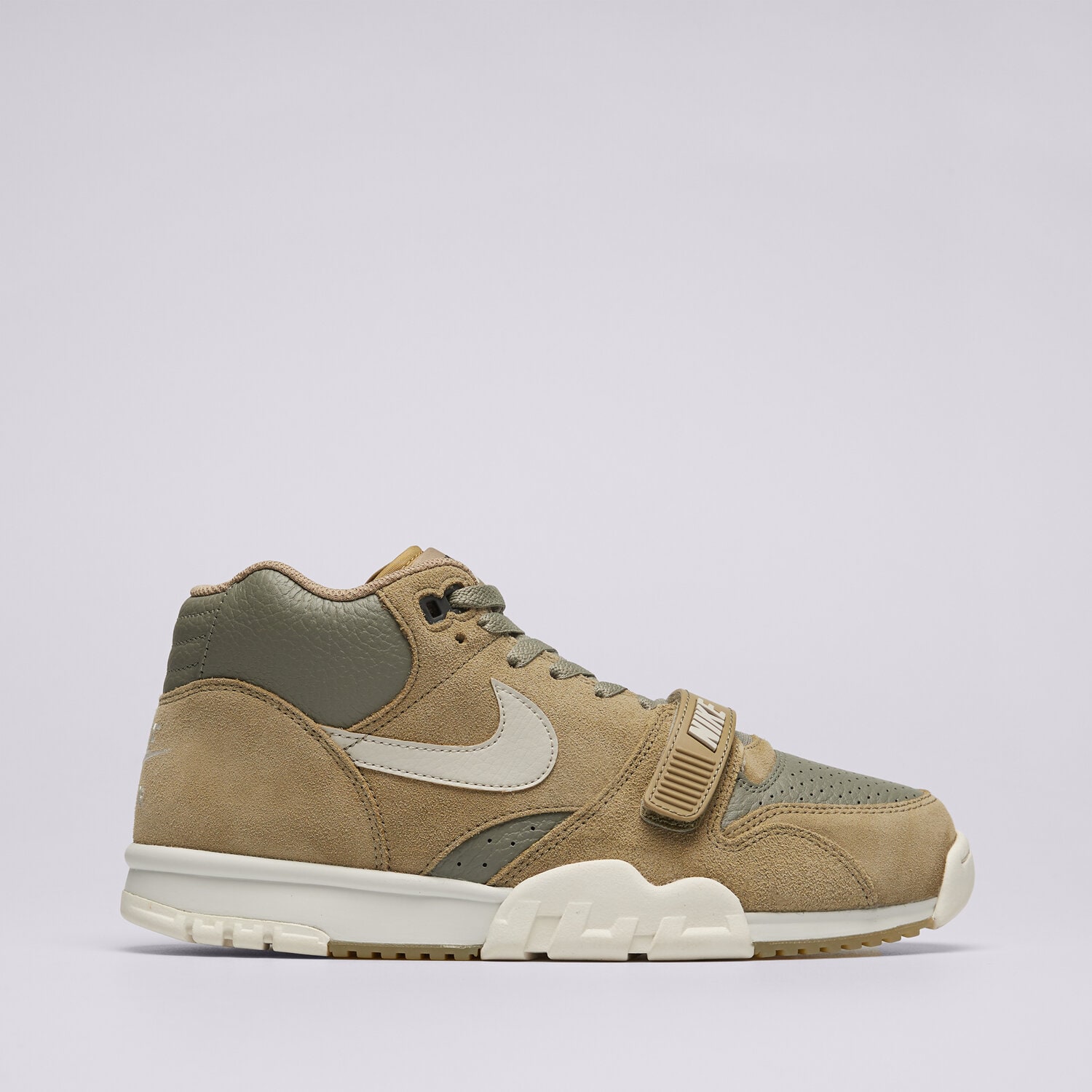 Buty sneakersy męskie NIKE AIR TRAINER 1 FJ4182-200 BRĄZOWY