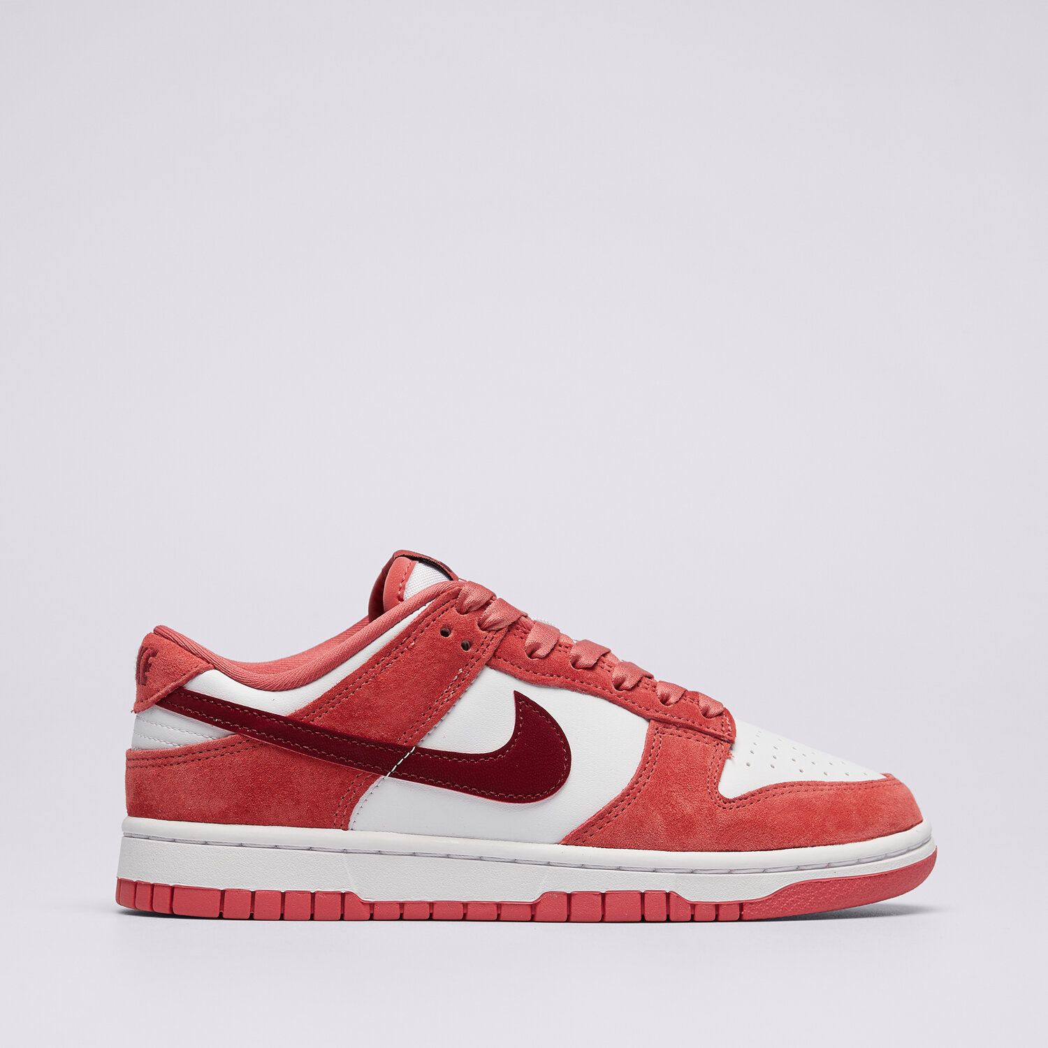 Buty sneakersy damskie NIKE DUNK LOW FQ7056-100 CZERWONY