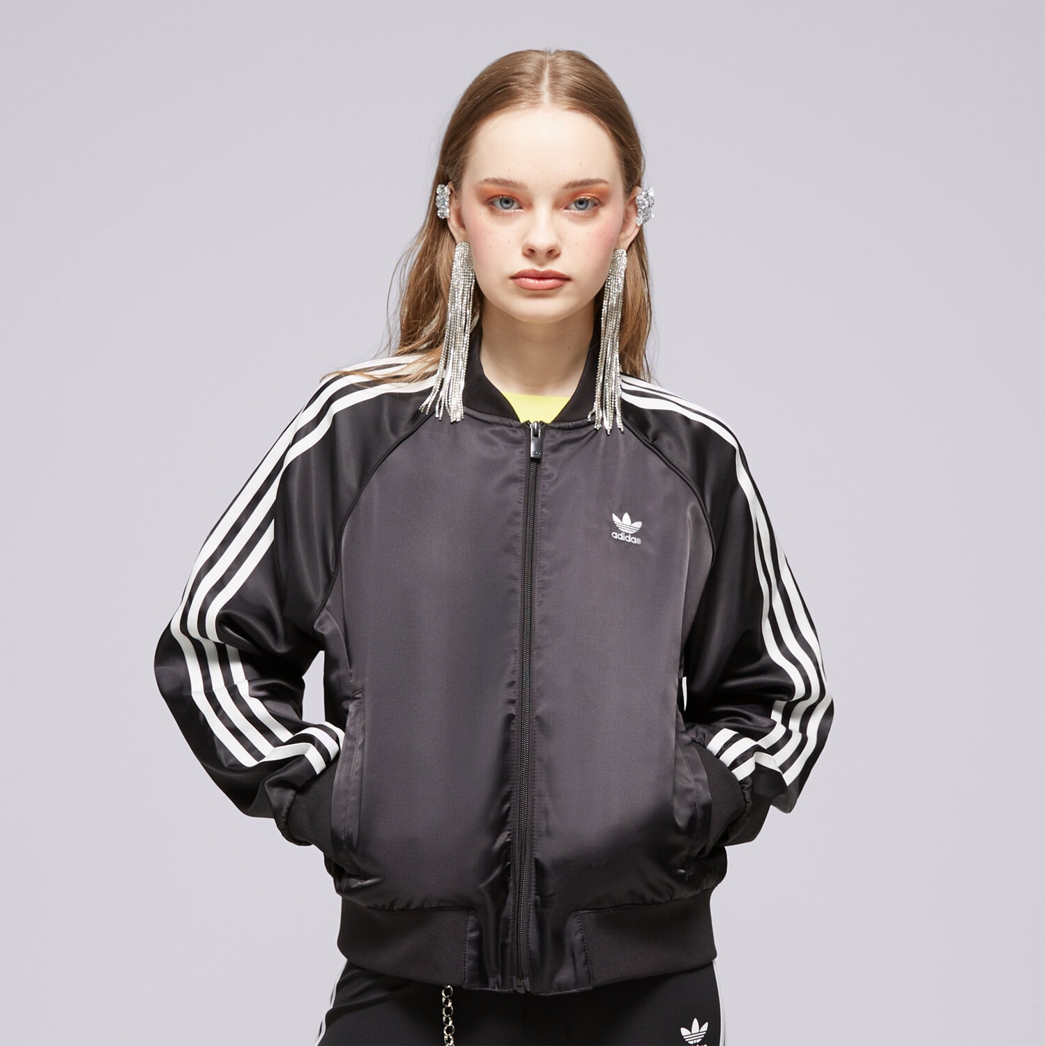Bluza damska ADIDAS BLUZA SST BLOUSON IU2533 CZARNY