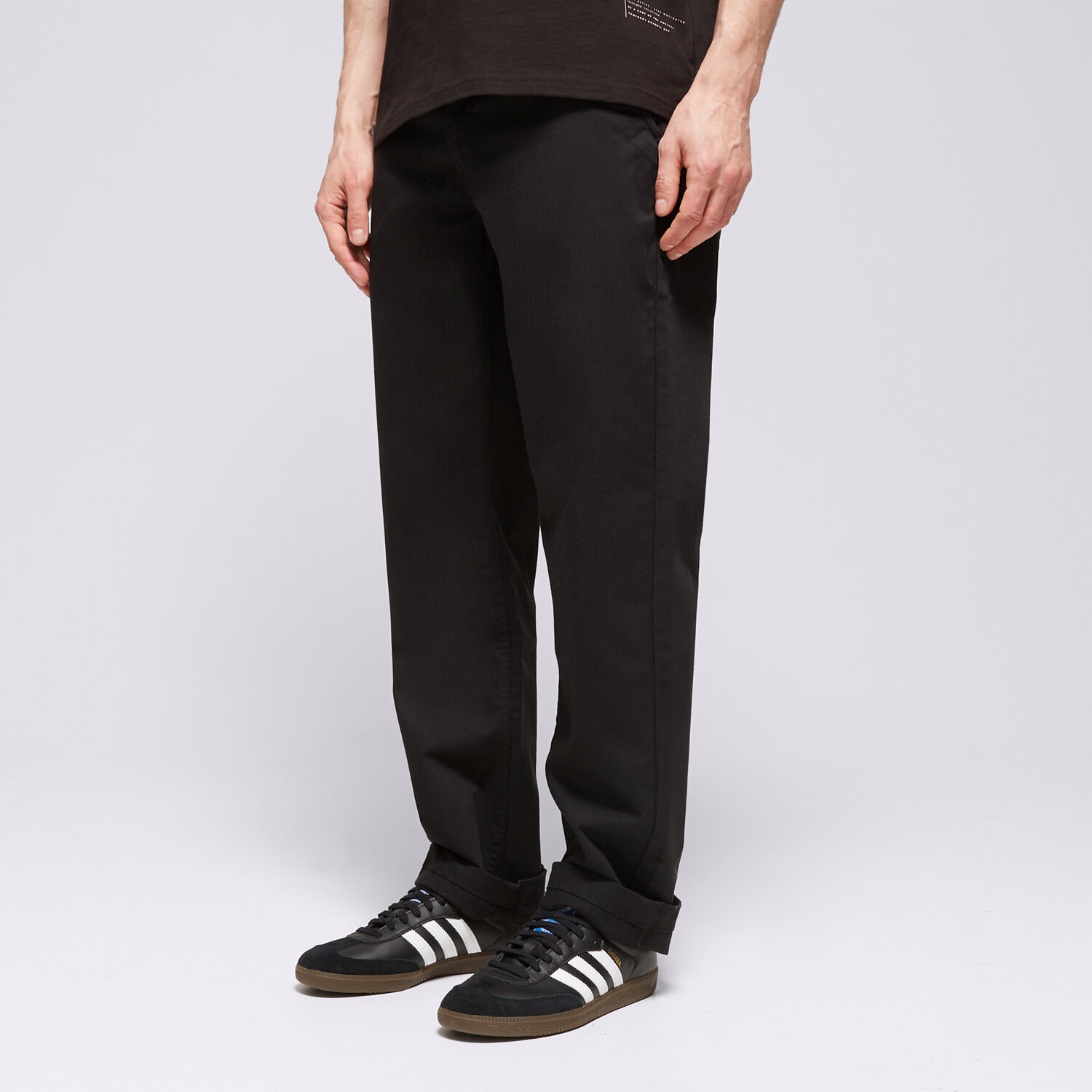Spodnie sportowe męskie VANS SPODNIE AUTHENTIC CHINO RELAXED VN0A5FJ8BLK1 CZARNY