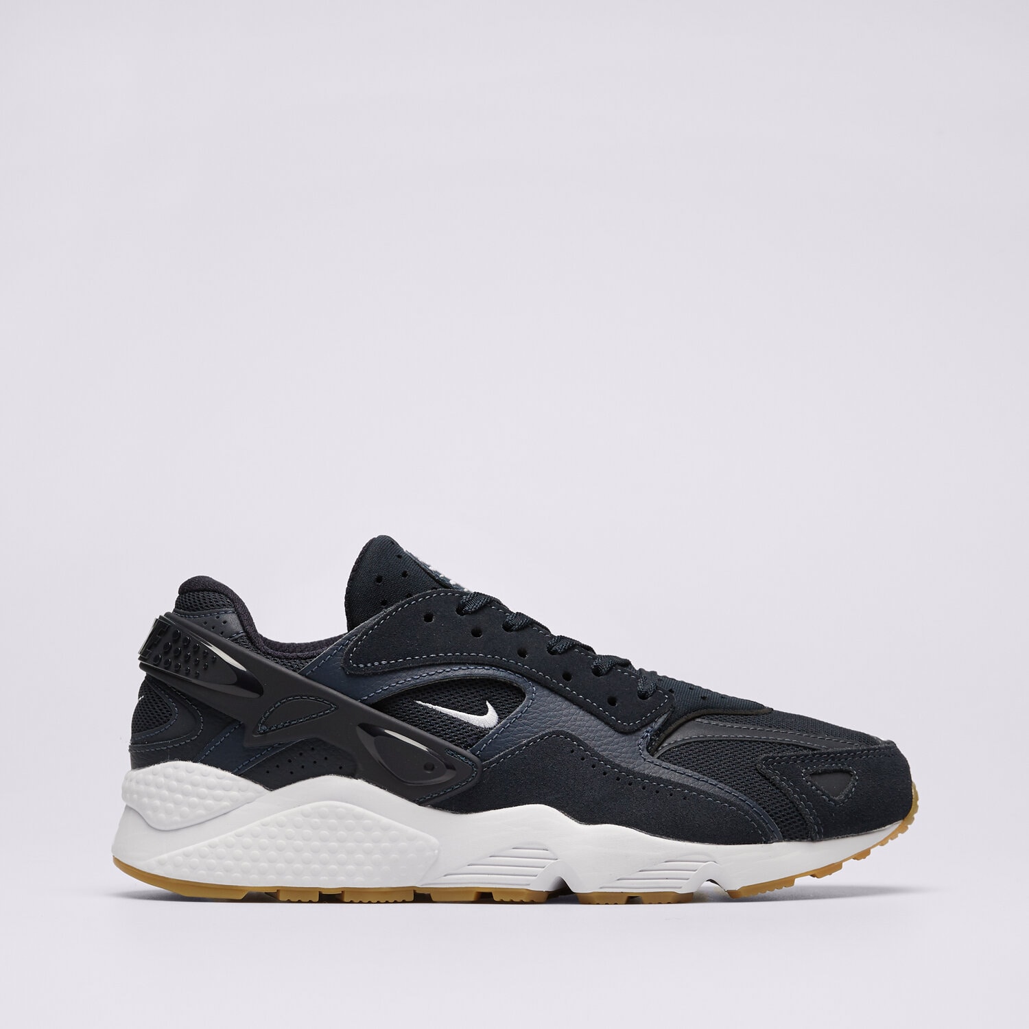 Buty sneakersy męskie NIKE AIR HUARACHE RUNNER DZ3306-400 GRANATOWY