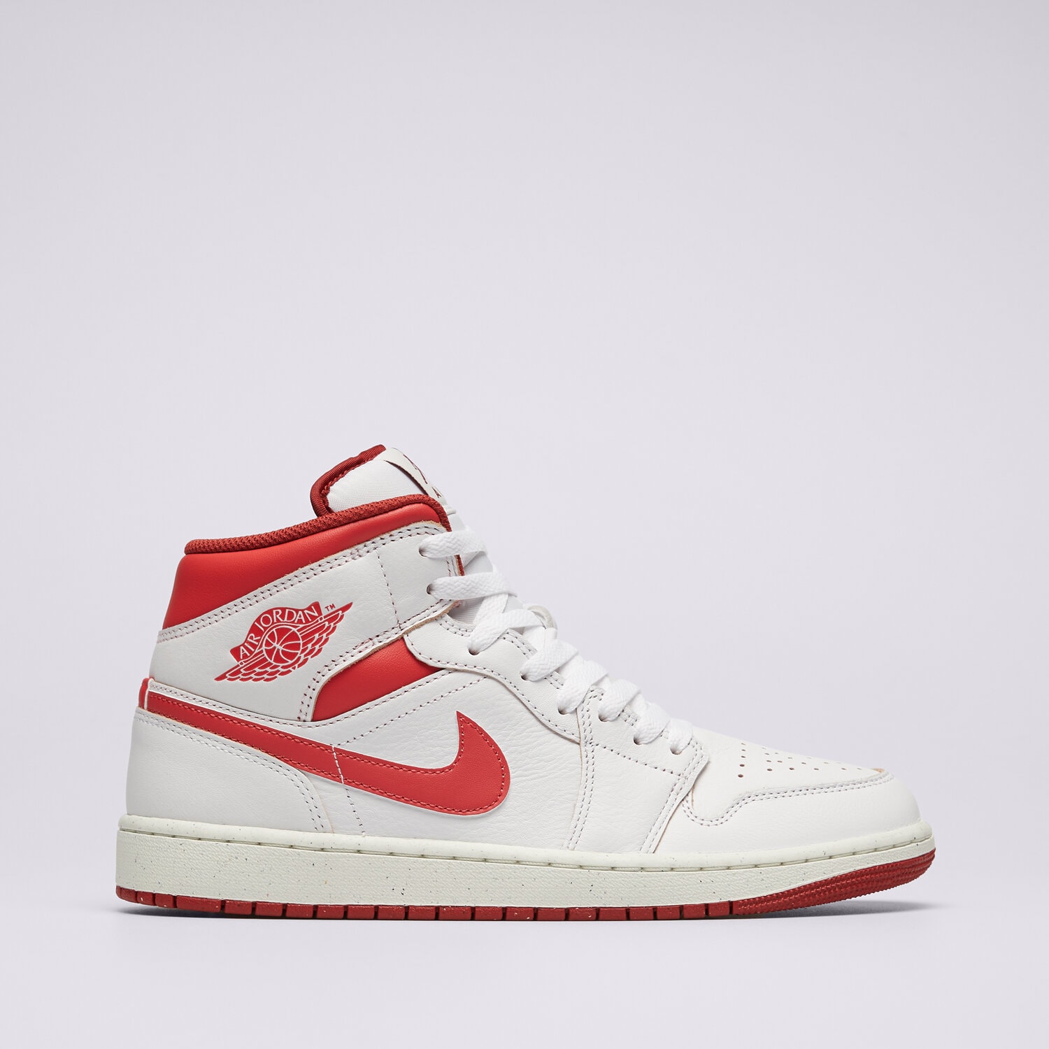 Buty sneakersy męskie AIR JORDAN 1 MID SE FJ3458-160 BIAŁY