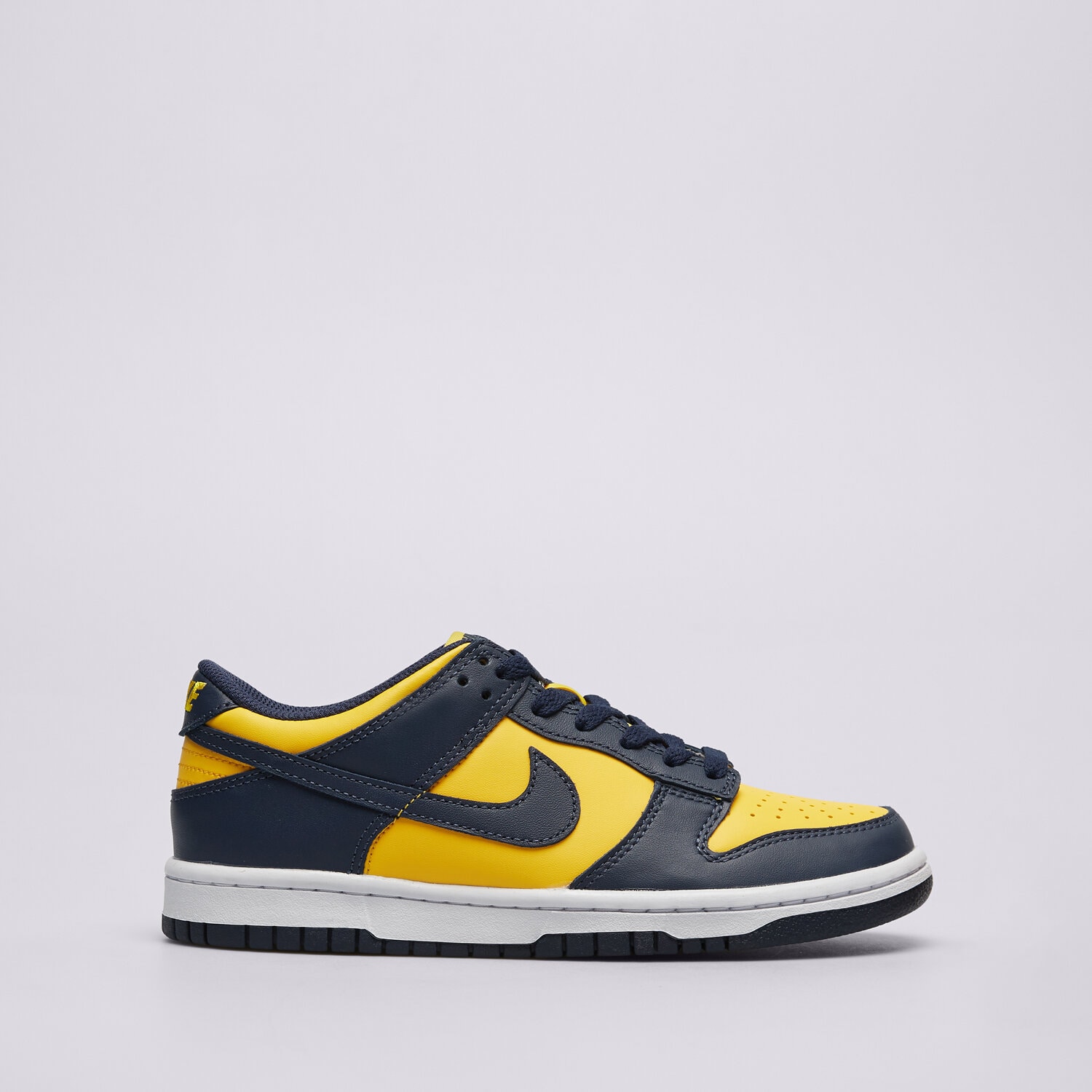 Buty sneakersy dla dzieci NIKE DUNK LOW CW1590-700 ŻÓŁTY