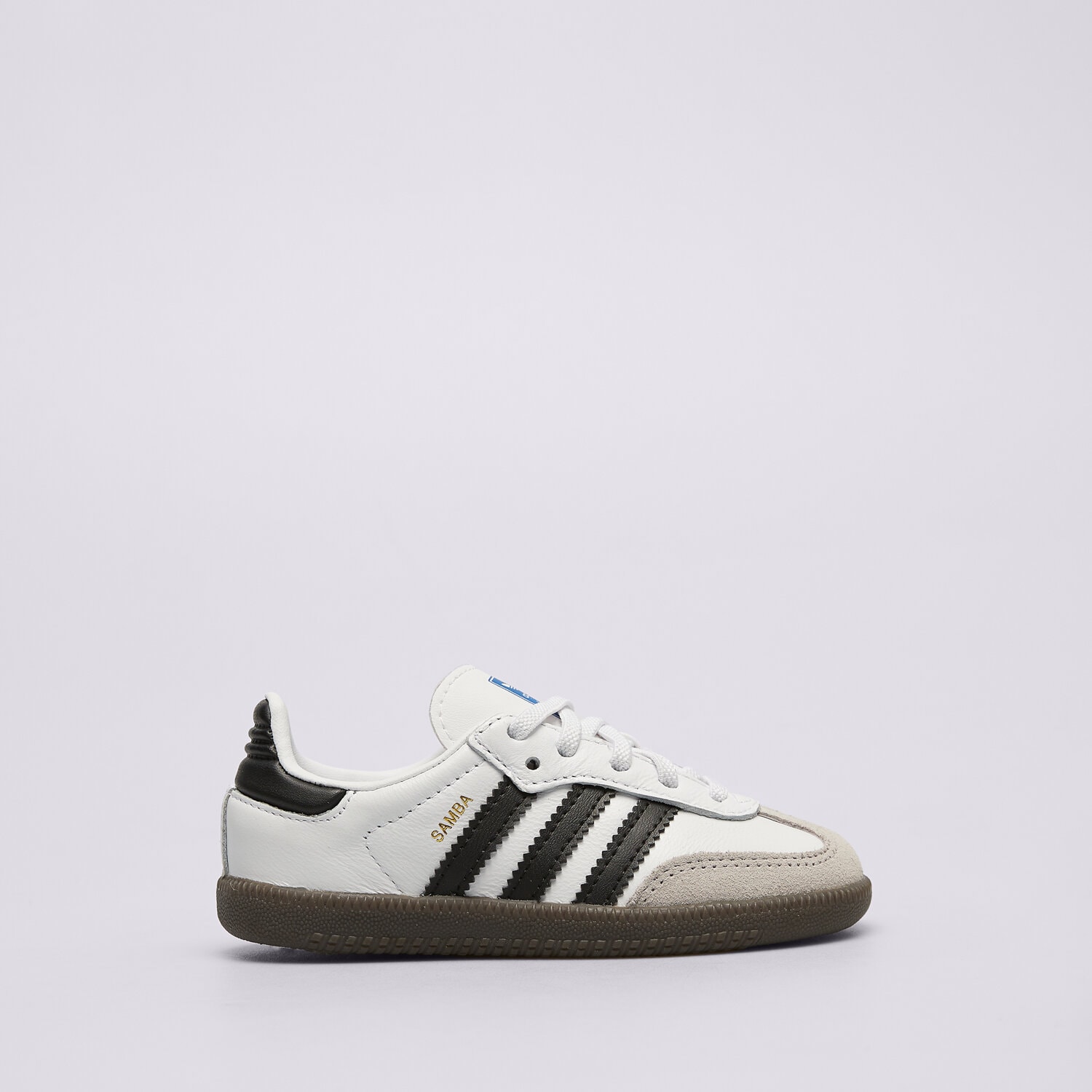 Buty sneakersy dla dzieci ADIDAS SAMBA OG EL I IE3679 BIAŁY