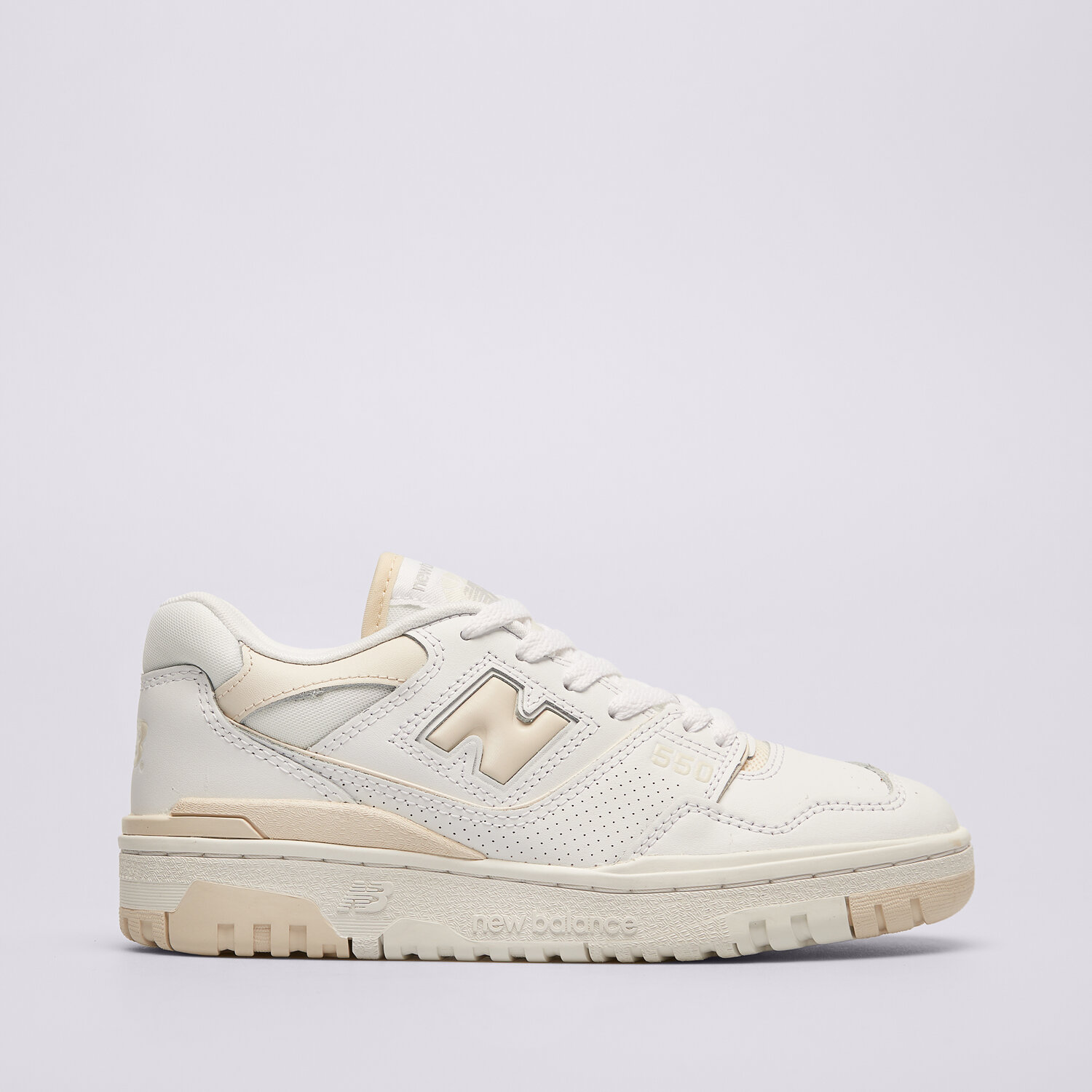 Buty sneakersy damskie NEW BALANCE 550  BBW550BK BIAŁY
