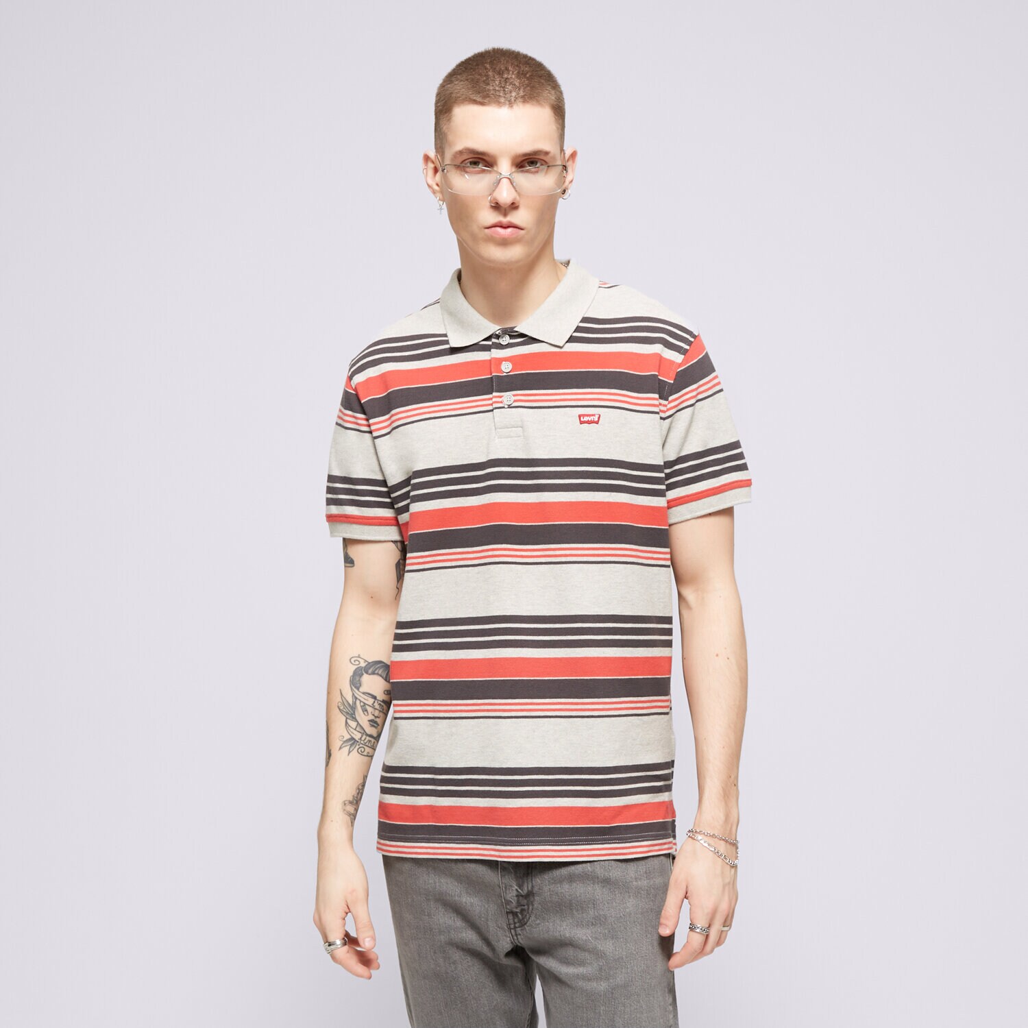 Koszulka, t-shirt sportowy męski LEVI'S POLO HM POLO MULTI-COLOR 35883-0166 MULTICOLOR