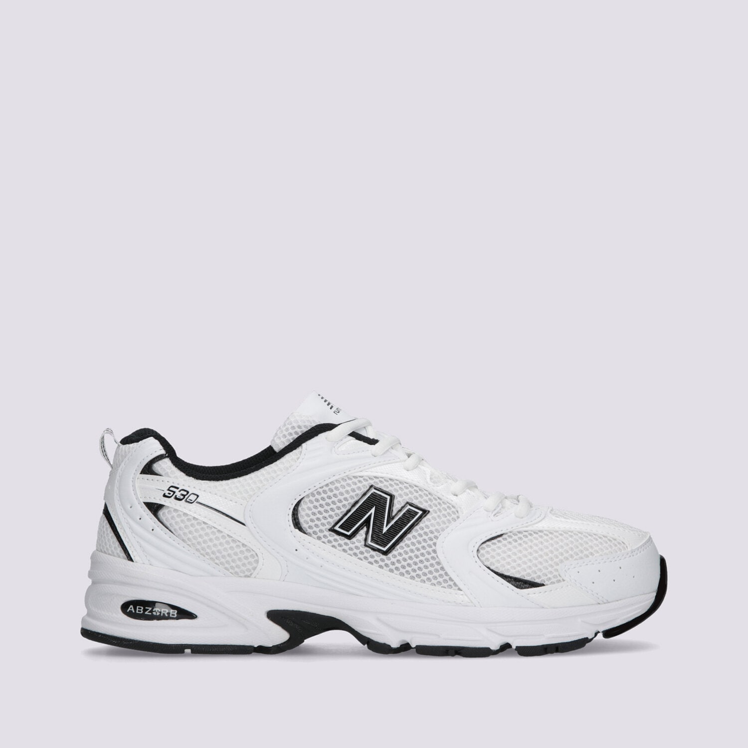 Buty sneakersy damskie NEW BALANCE 530  MR530EWB BIAŁY