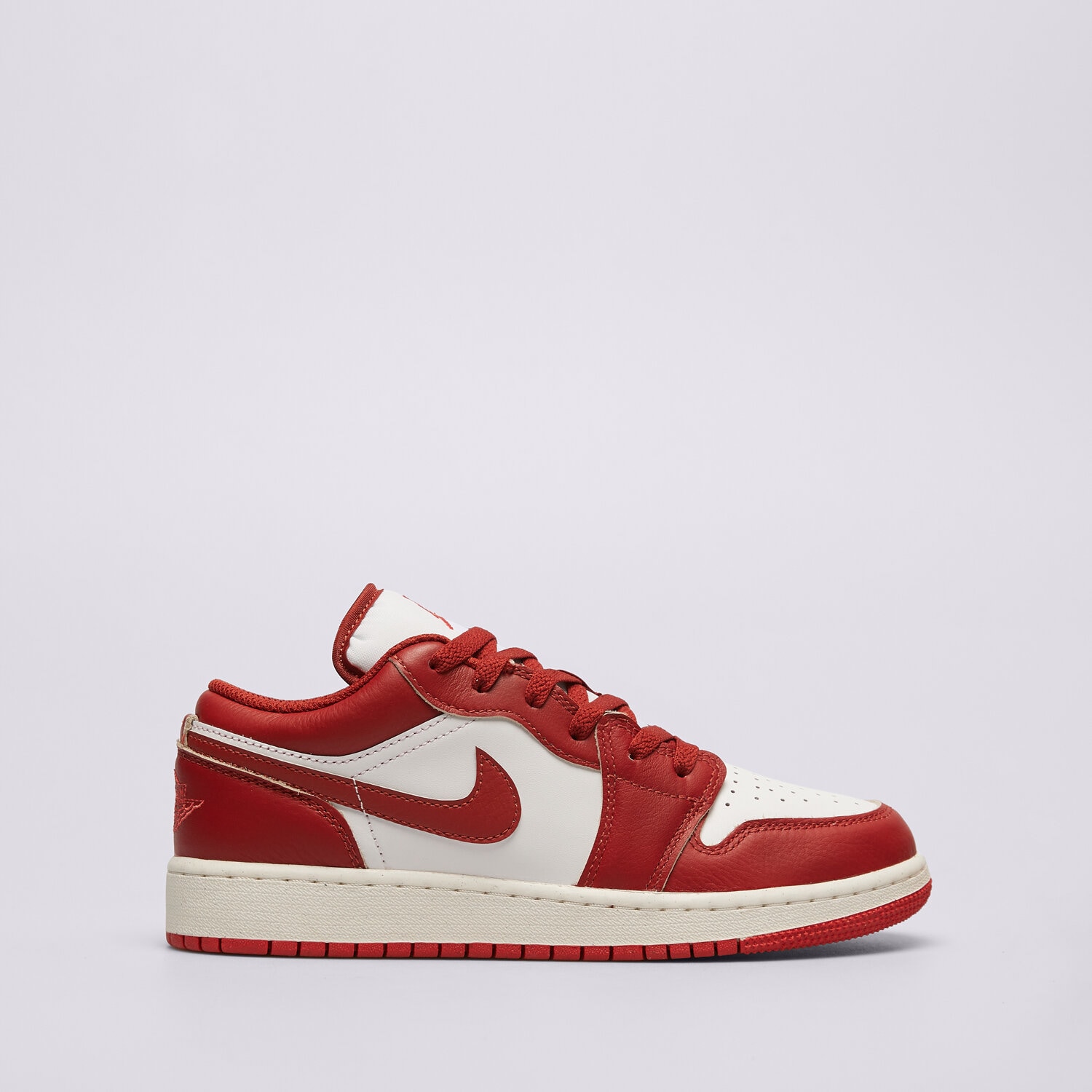 Buty sneakersy dla dzieci AIR JORDAN 1 LOW SE (GS) FJ3465-160 CZERWONY