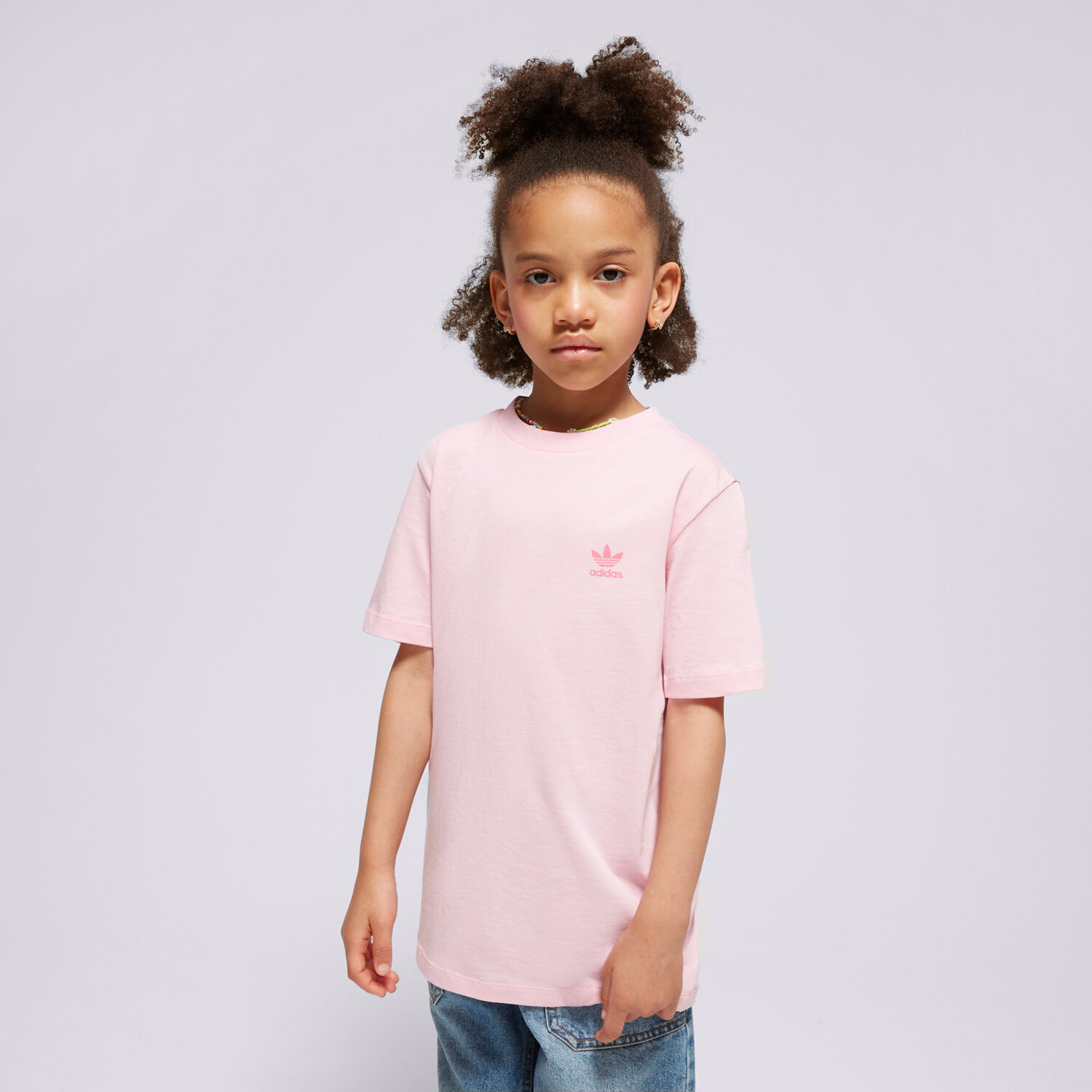 Koszulka, t-shirt dla dzieci ADIDAS T-SHIRT TEE GIRL IP3029 RÓŻOWY