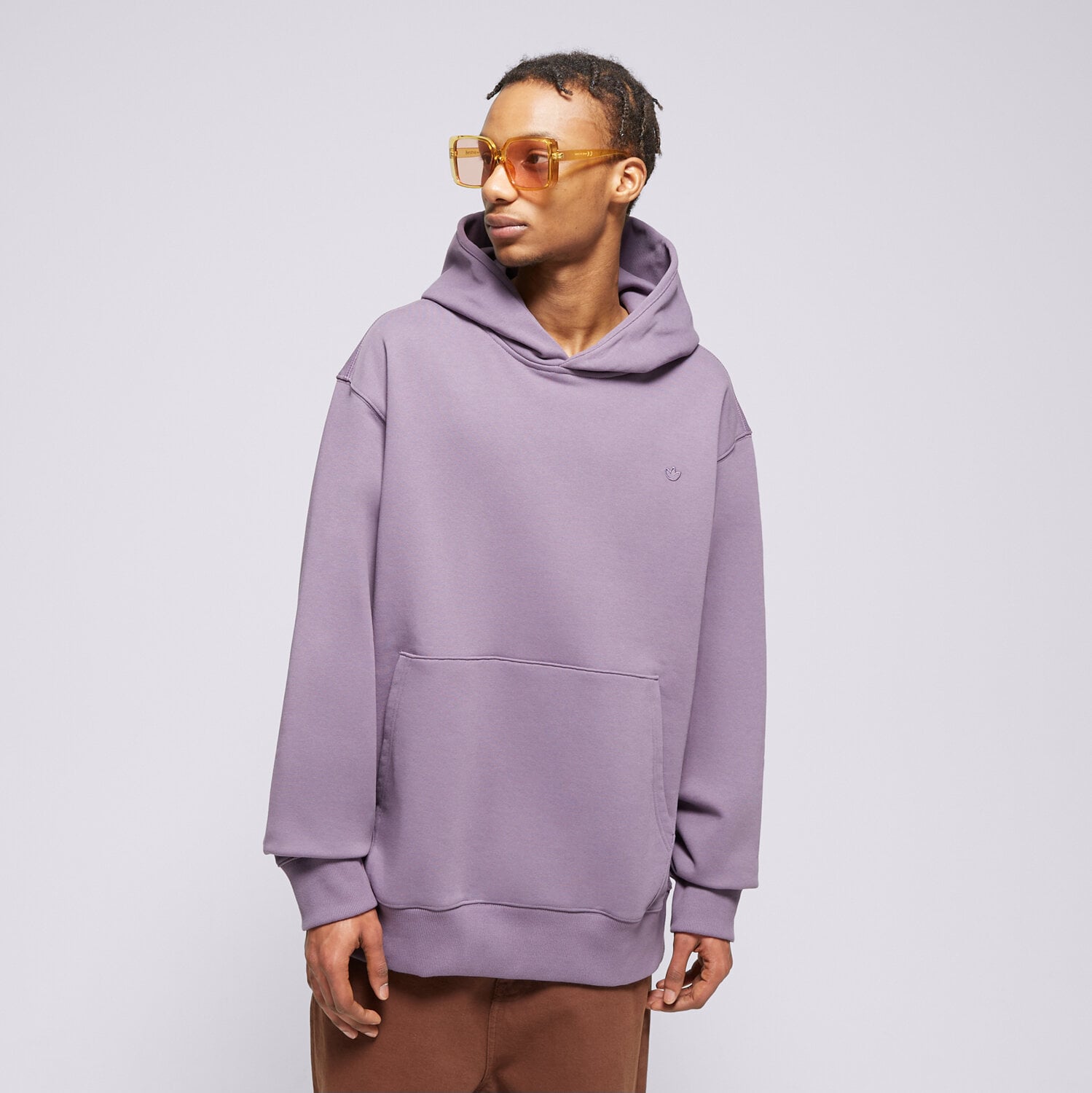 Bluza męska ADIDAS BLUZA Z KAPTUREM C HOODIE FT IR7868 FIOLETOWY