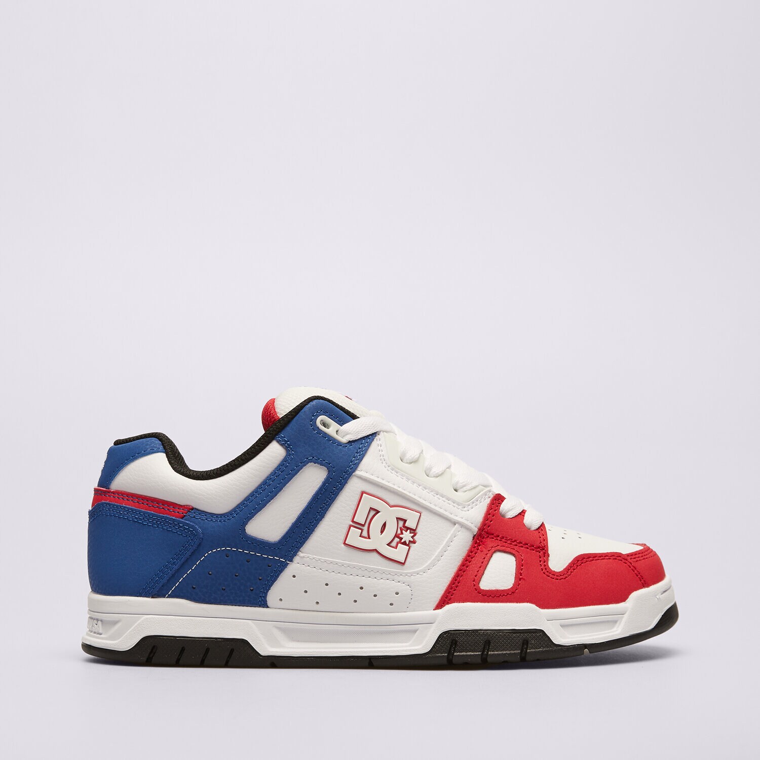 Buty sneakersy męskie DC STAG 320188-RHB BIAŁY