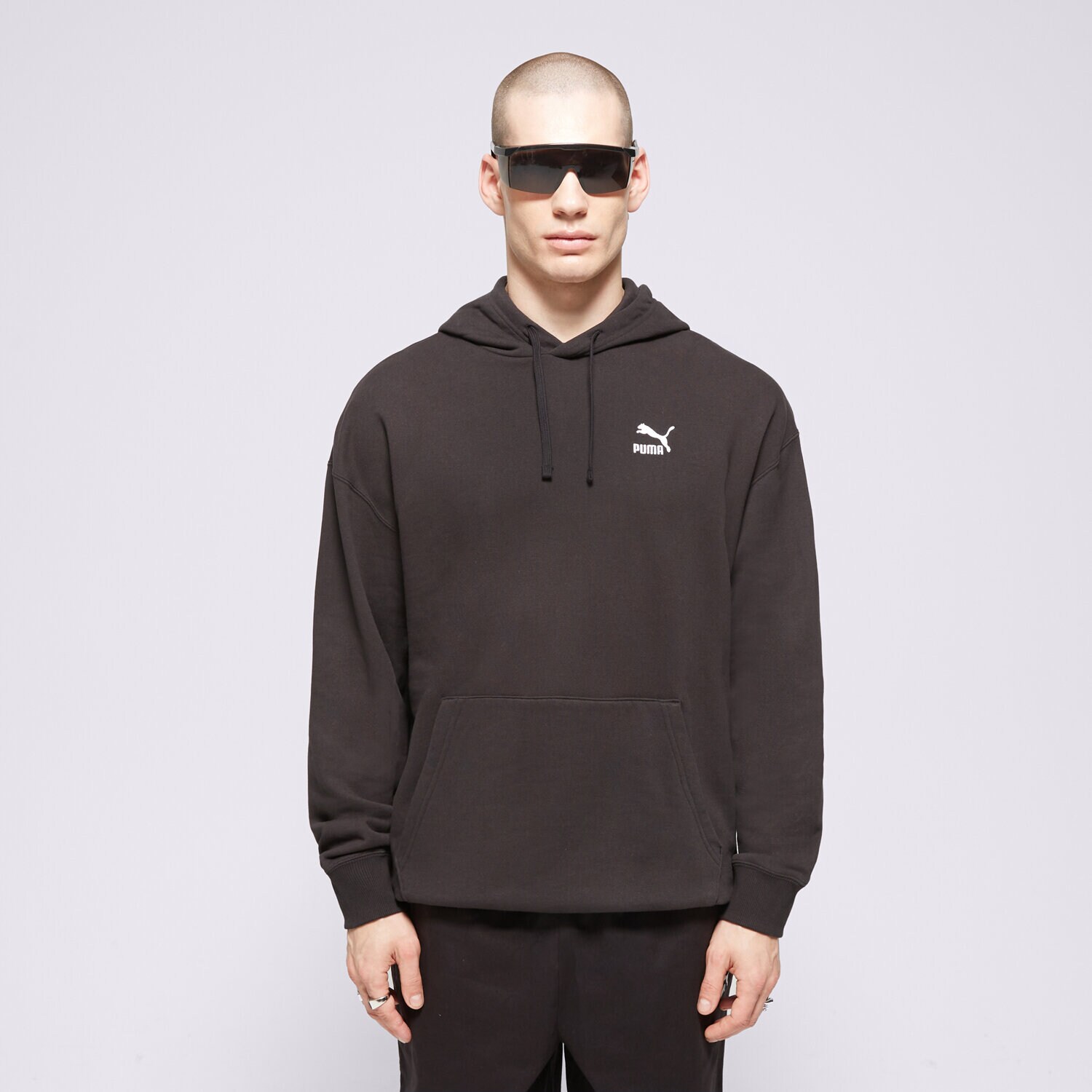 Bluza męska PUMA BLUZA Z KAPTUREM BETTER CLASSICS RELAXED 62424101 CZARNY