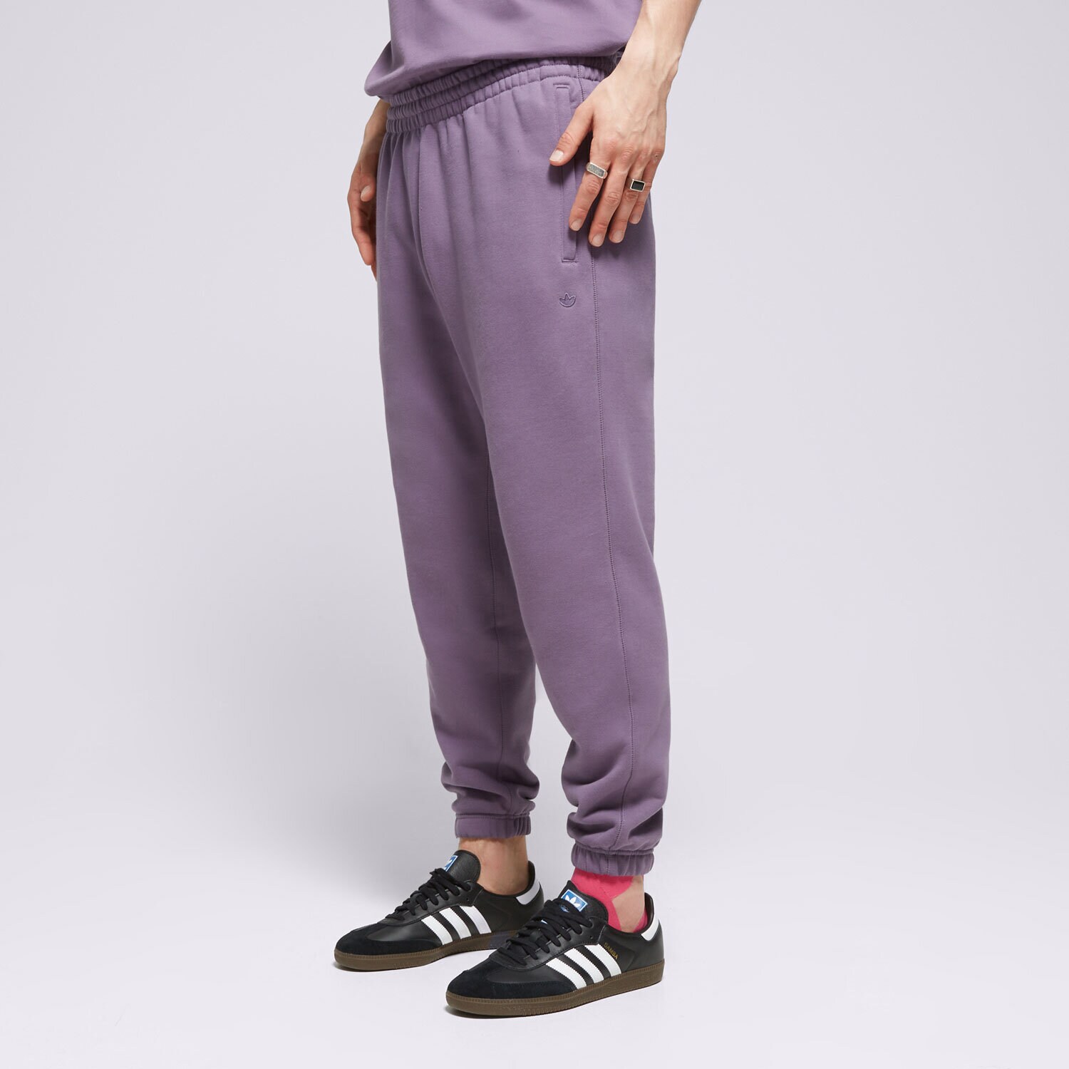 Spodnie sportowe męskie ADIDAS SPODNIE C PANTS FT IR7890 FIOLETOWY