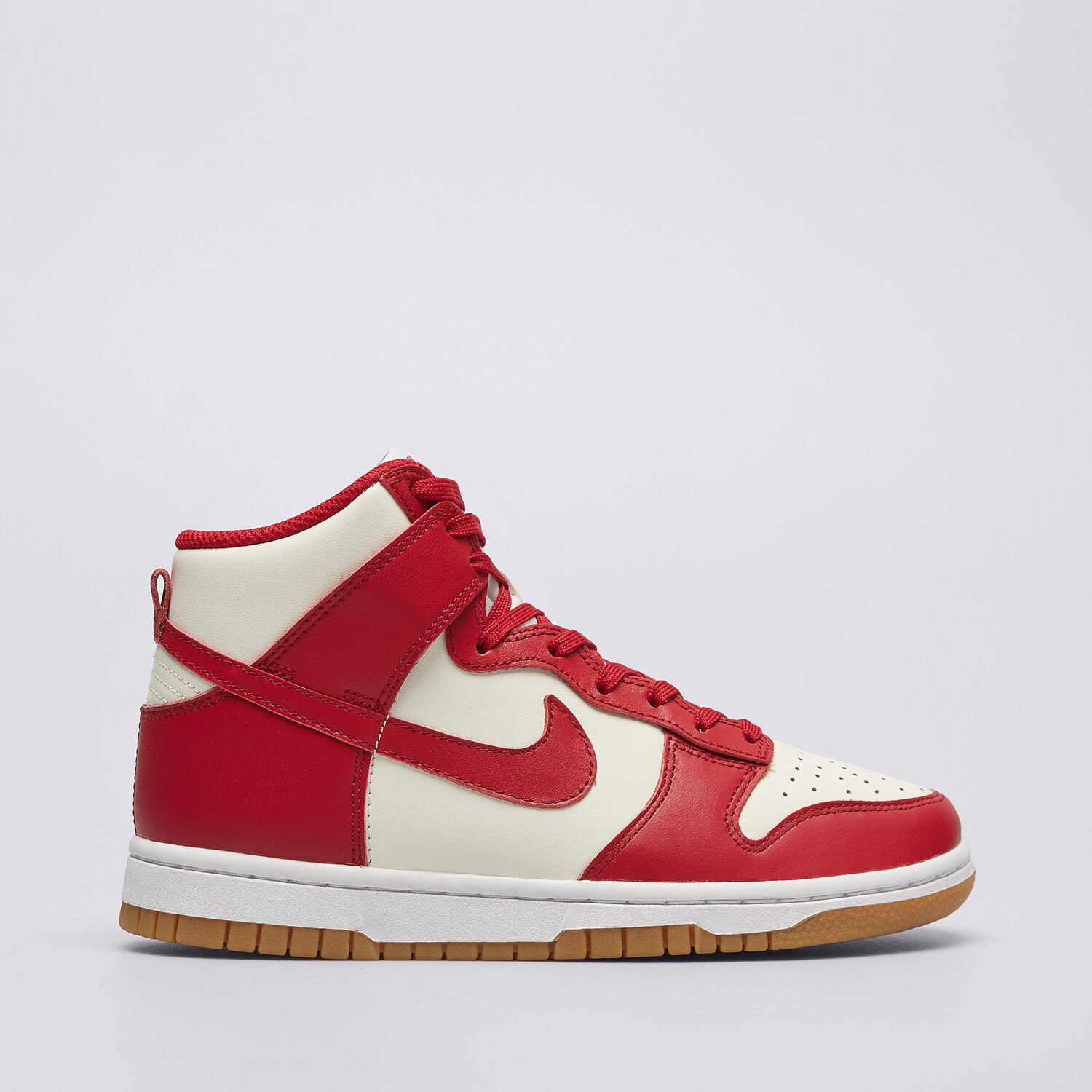 Buty sneakersy damskie NIKE DUNK HIGH DD1869-114 CZERWONY