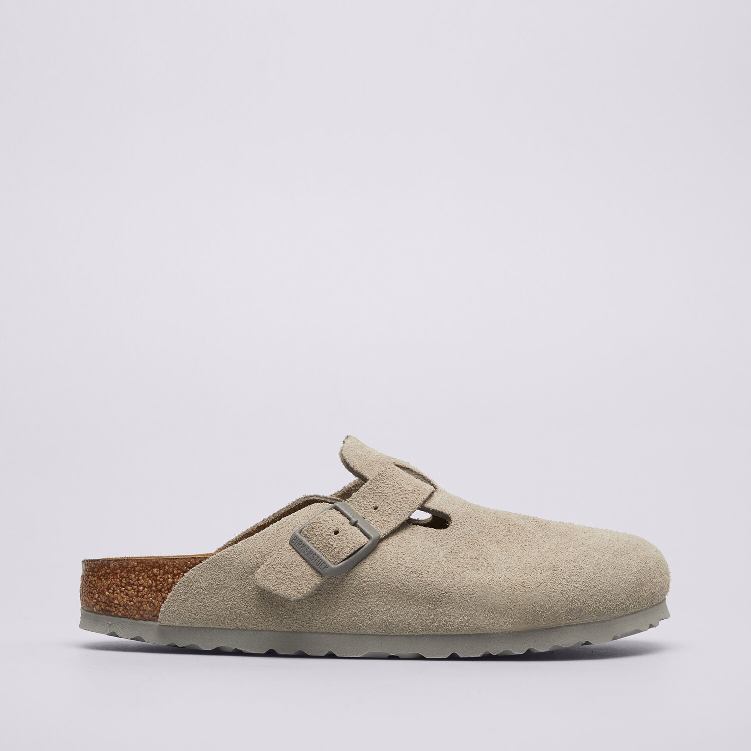 Klapki damskie BIRKENSTOCK BOSTON  1027751 SZARY