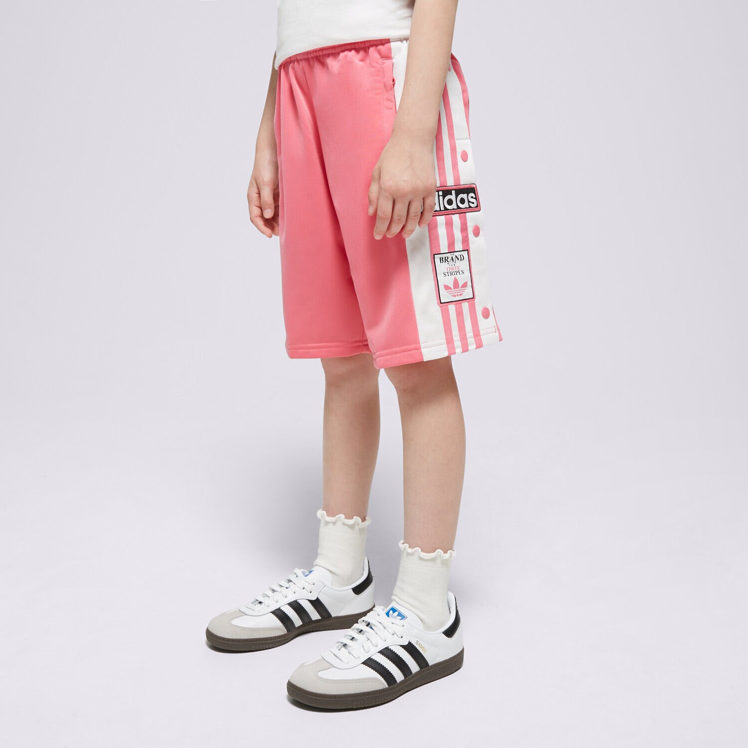 ADIDAS SZORTY SHORTS GIRL IN2117 RÓŻOWY