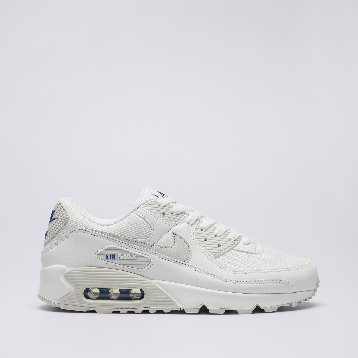 Buty sneakersy męskie NIKE AIR MAX 90  FZ7186-100 BIAŁY