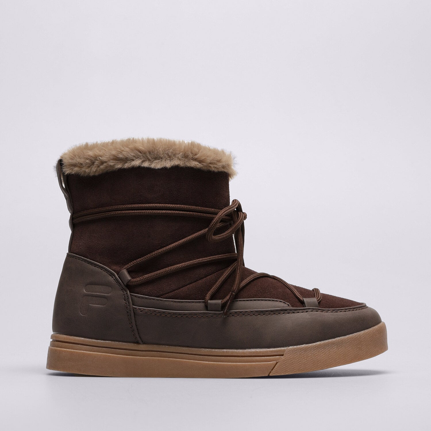 Buty zimowe damskie FILA NAOMI 5HM02294-200 BRĄZOWY