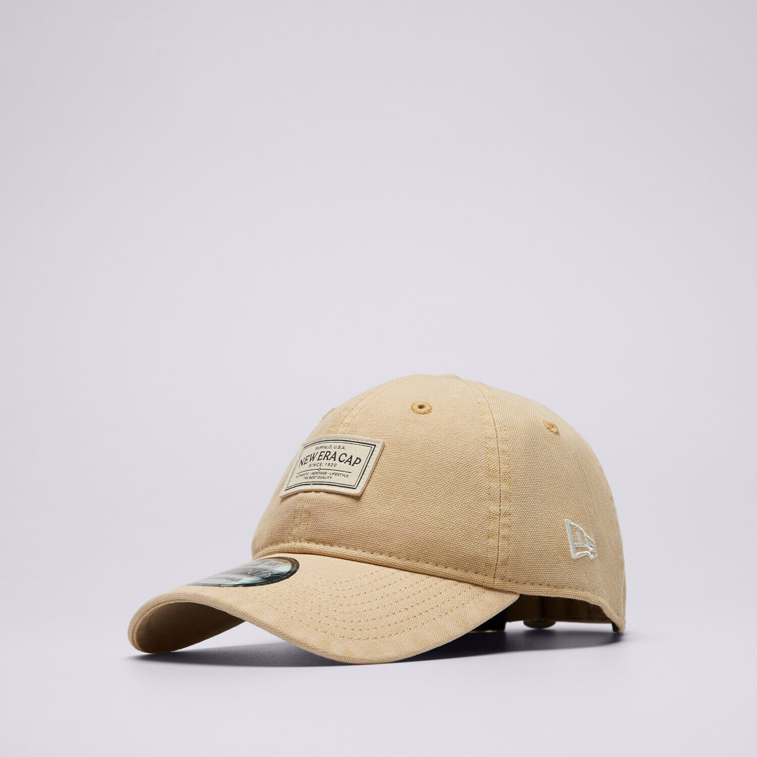 Czapka z daszkiem męska NEW ERA CZAPKA NE CANVAS 920 NONE 60503559 BEŻOWY