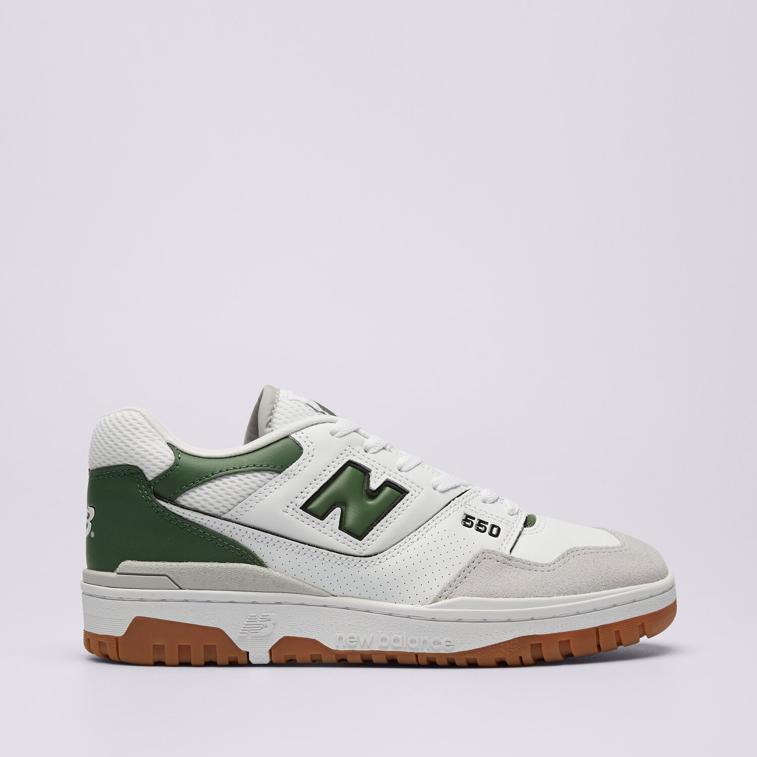 Buty sneakersy męskie NEW BALANCE 550  BB550ESB BIAŁY