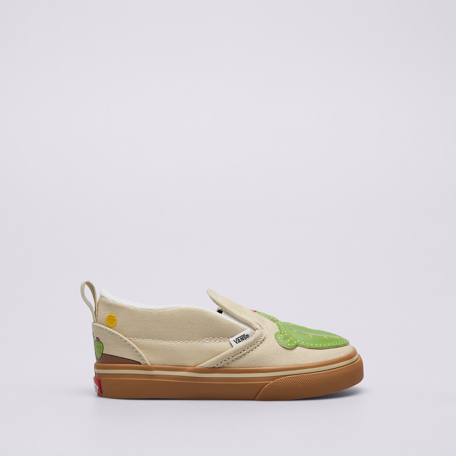 Buty sneakersy dla dzieci VANS SLIP-ON CACTUS VN000CPSGRN1 BEŻOWY